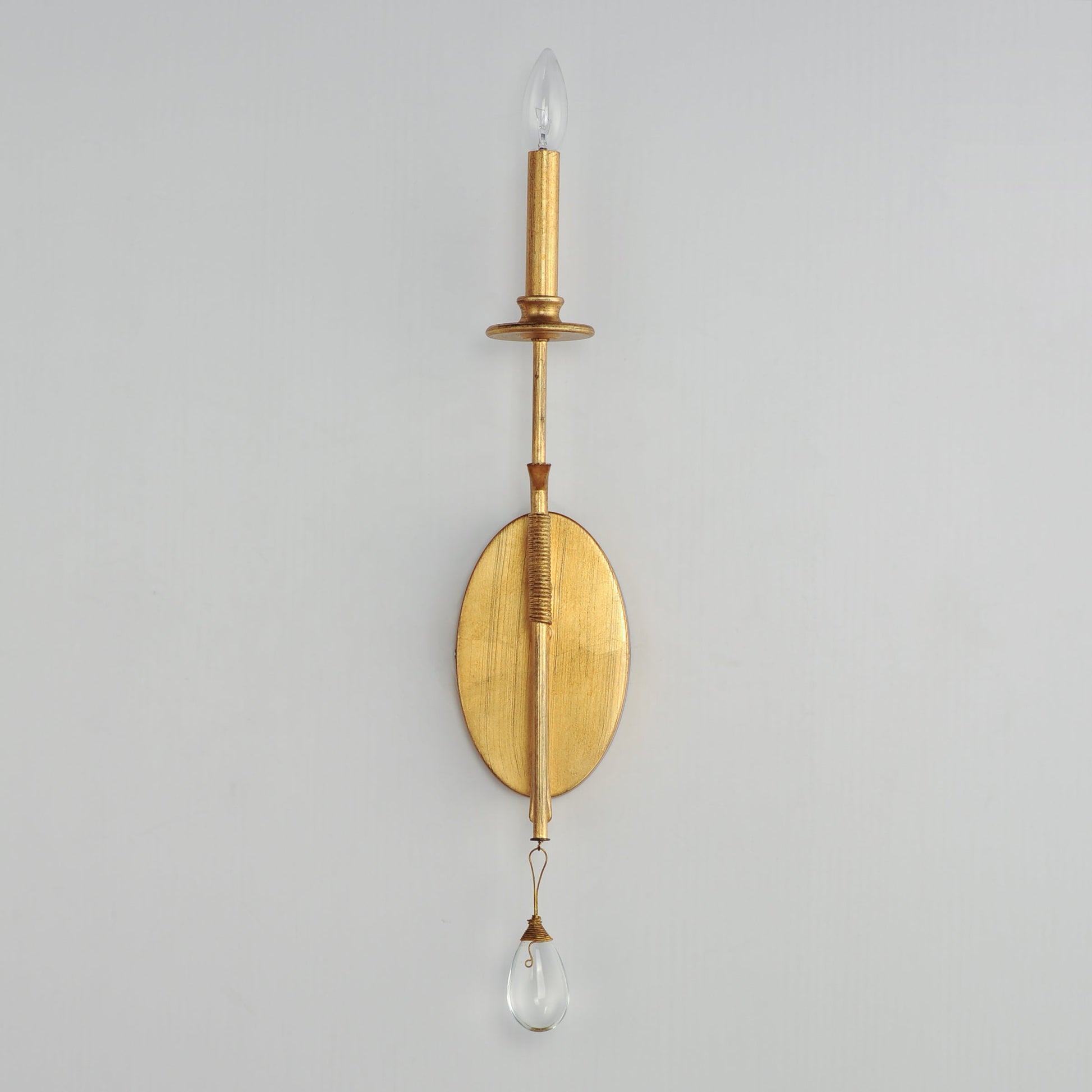 Cotalan Modern Minimalist Candle Crystal Wall Lamp - Lamp Copper