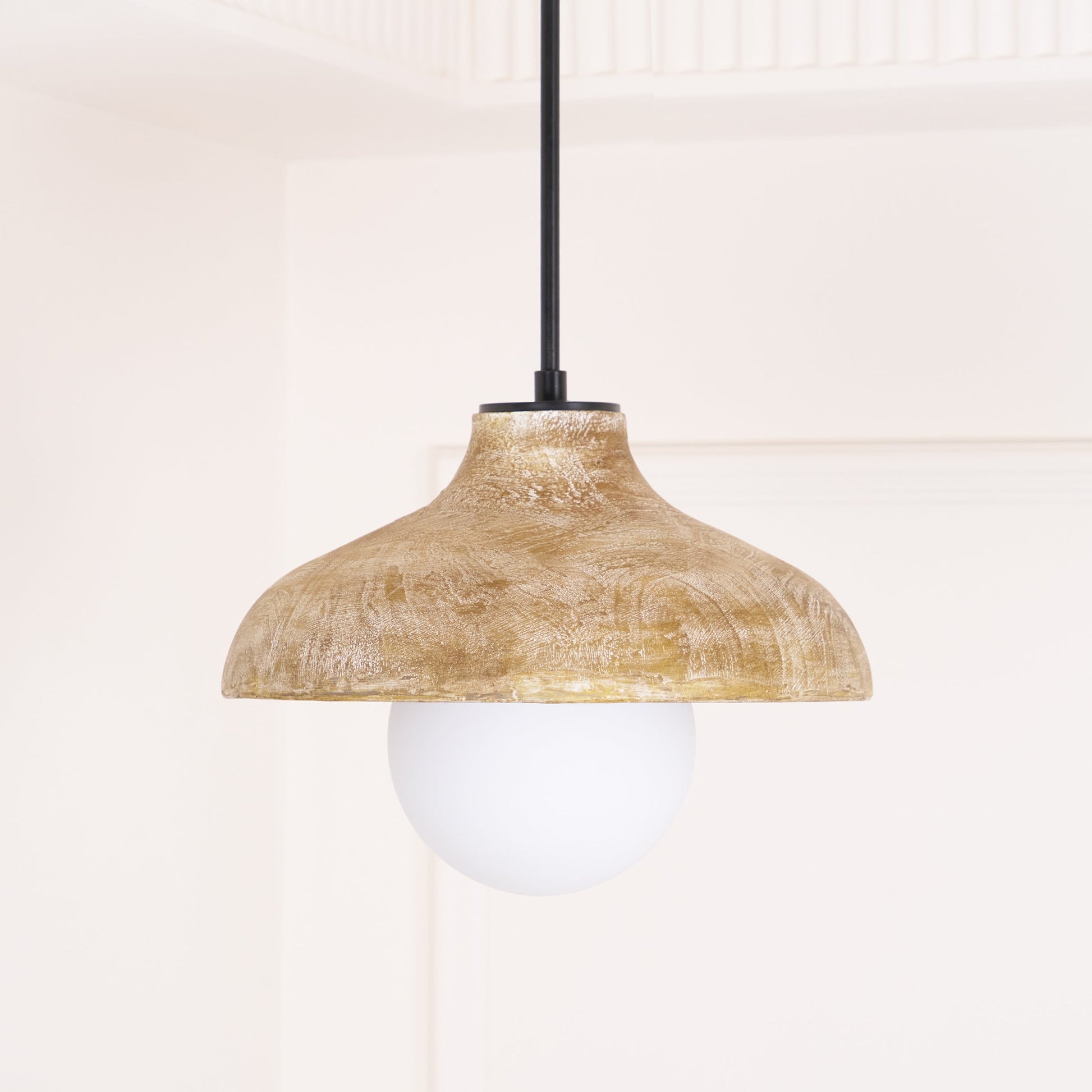 Culirir Modern Minimalist Resin Glass Pendant Lamp - Lamp Copper
