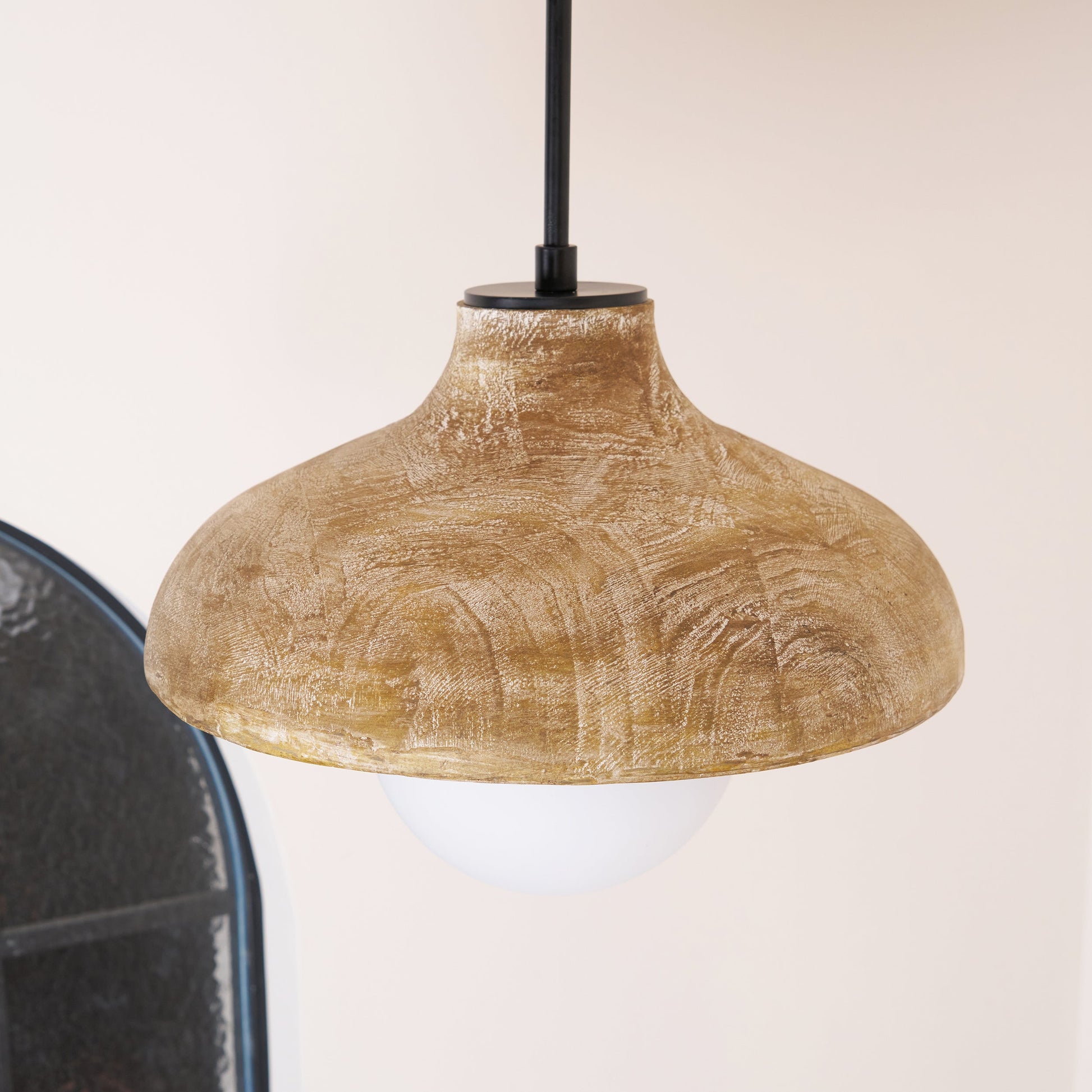 Culirir Modern Minimalist Resin Glass Pendant Lamp - Lamp Copper