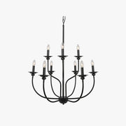Silva Modern LED Chandelier Metal Bedroom Living Room - Letslighting