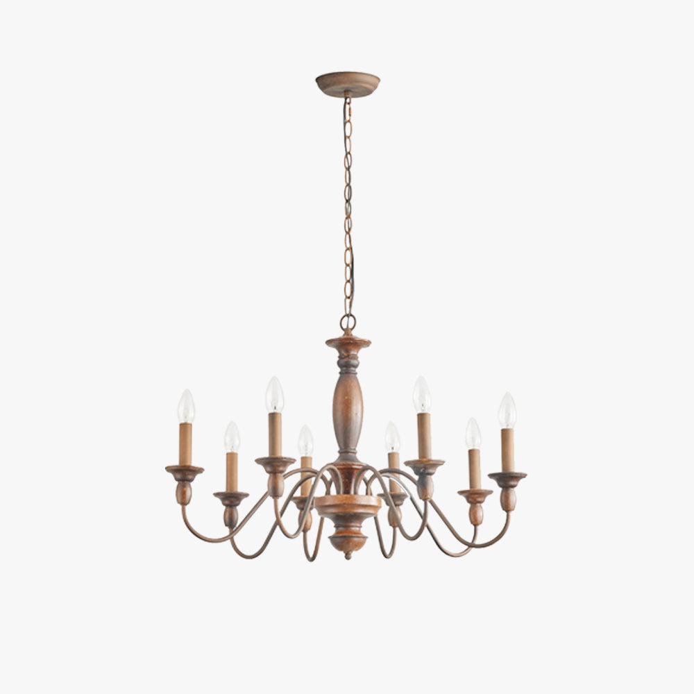 Silva Industrial Design LED Indoor Pendant Light Wood Metal - Letslighting