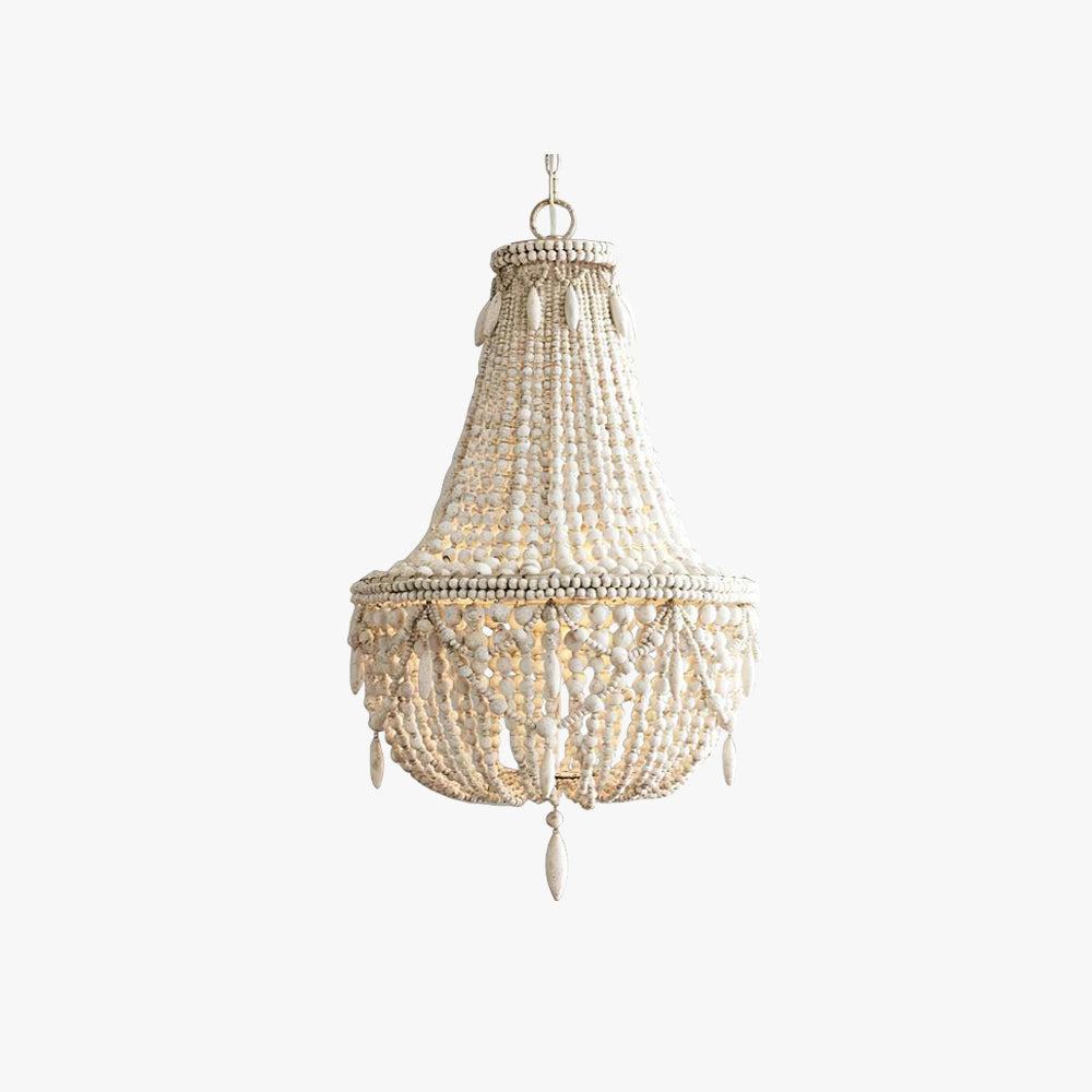 Silva Retro Luxury Atmosphere Metal Wood Pendant Light Old - Letslighting