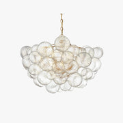Valentina Luxury Modern LED Bubble Chandelier Glass Living Room - Letslighting