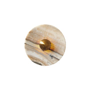 Olrine Modern Minimalist Marble Metal Wall Lamp - Lamp Copper