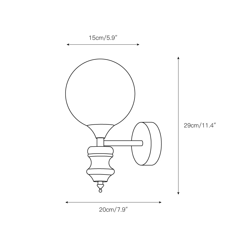 Zazoren Modern Minimalist Timeless Home Conor Metal Sconce Wall Lamp - Lamp Copper