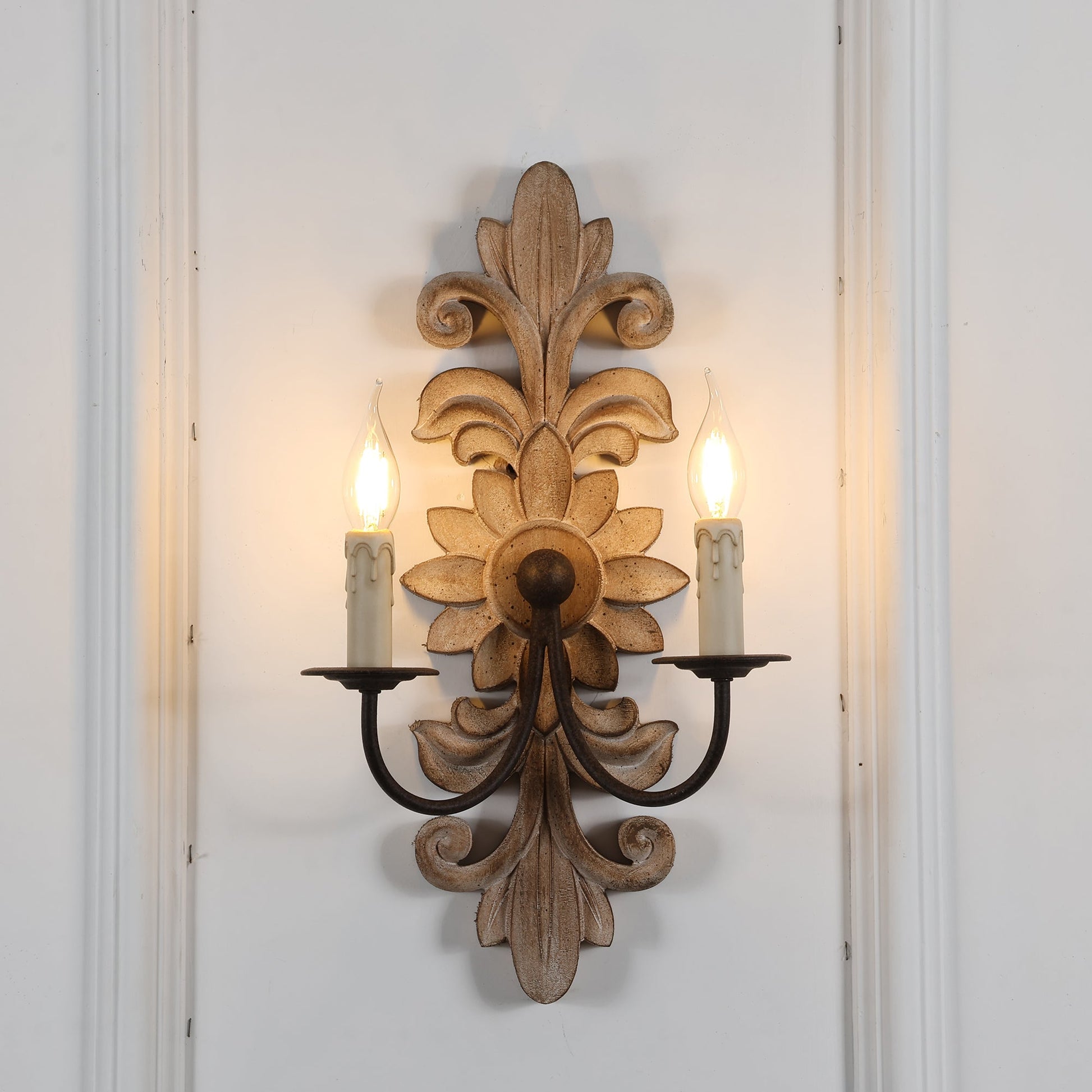 Vadora Postmodern Luxury Metal Sconce Wall Lamp - Lamp Copper