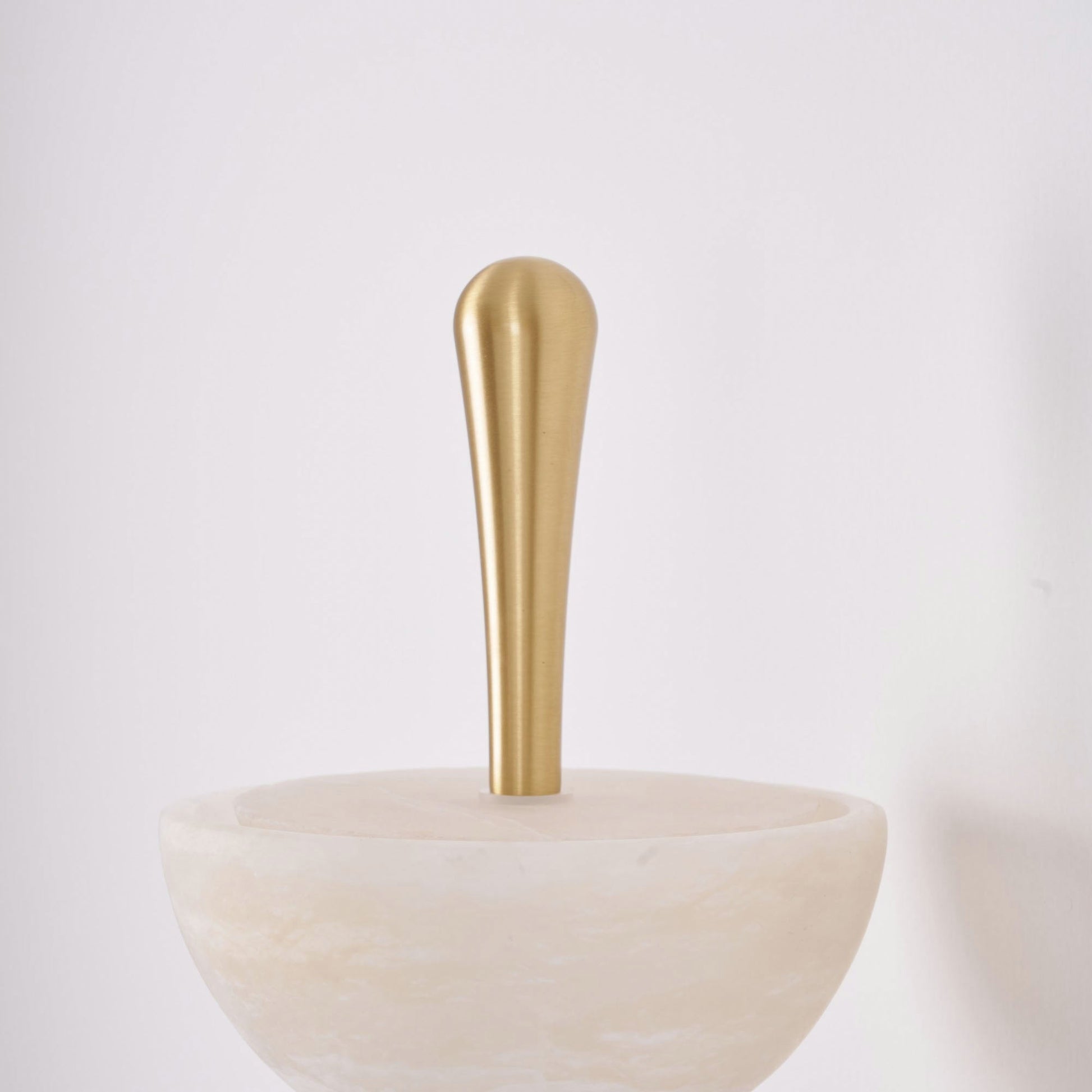 Vitheiel Modern Minimalist Art Alabaster Wall Lamp - Lamp Copper