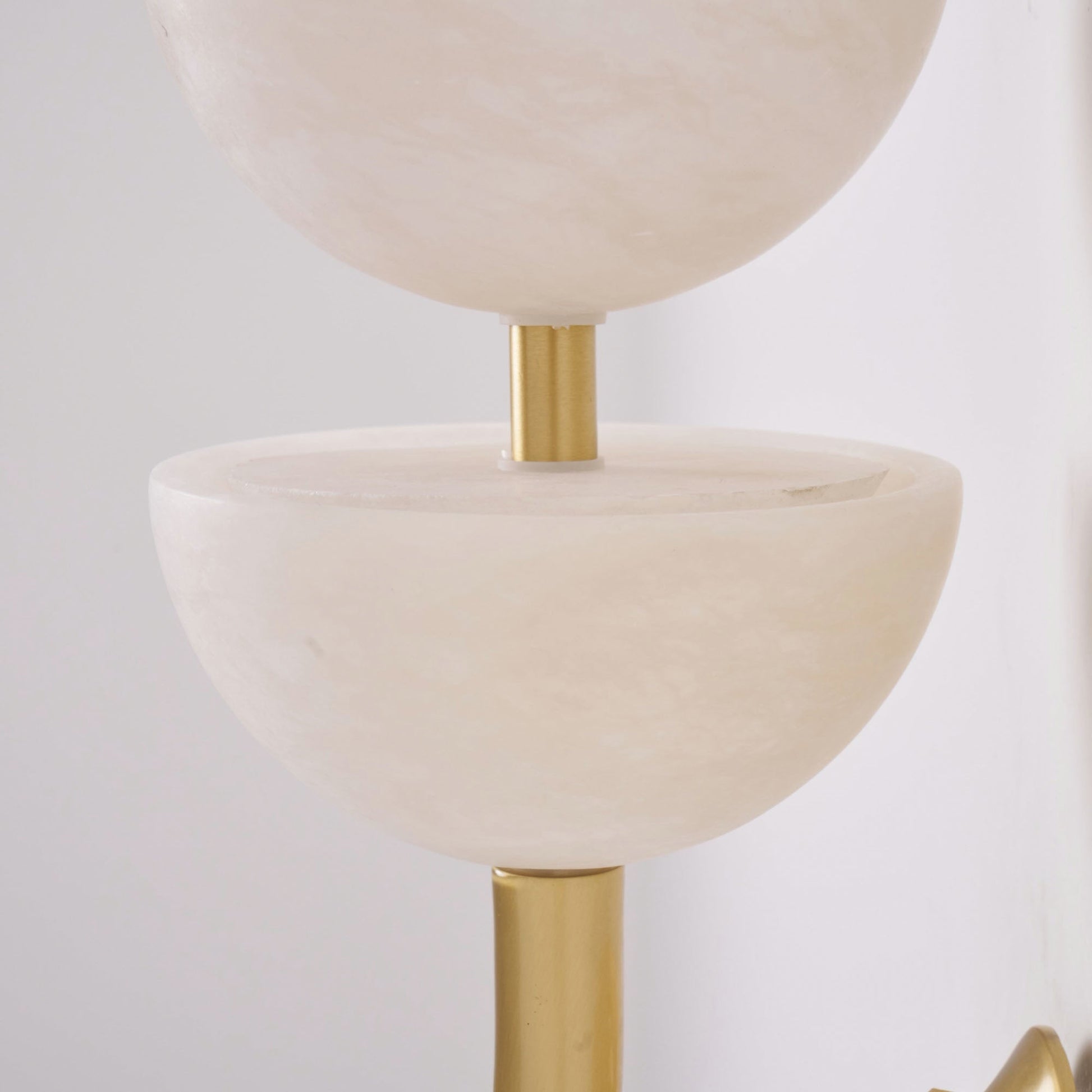 Vitheiel Modern Minimalist Art Alabaster Wall Lamp - Lamp Copper