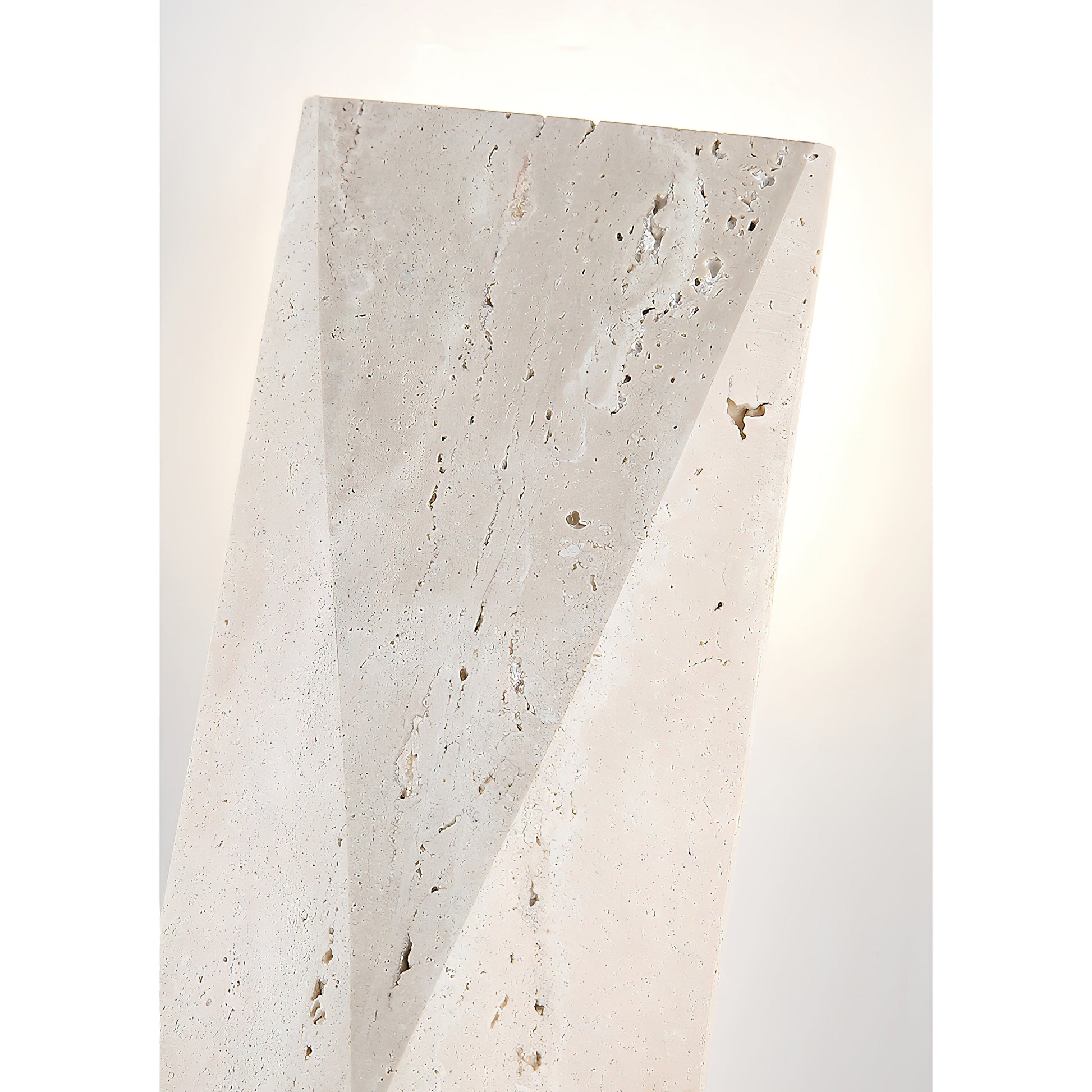 Coloria Modern Minimalist Travertine Wall Lamp - Lamp Copper