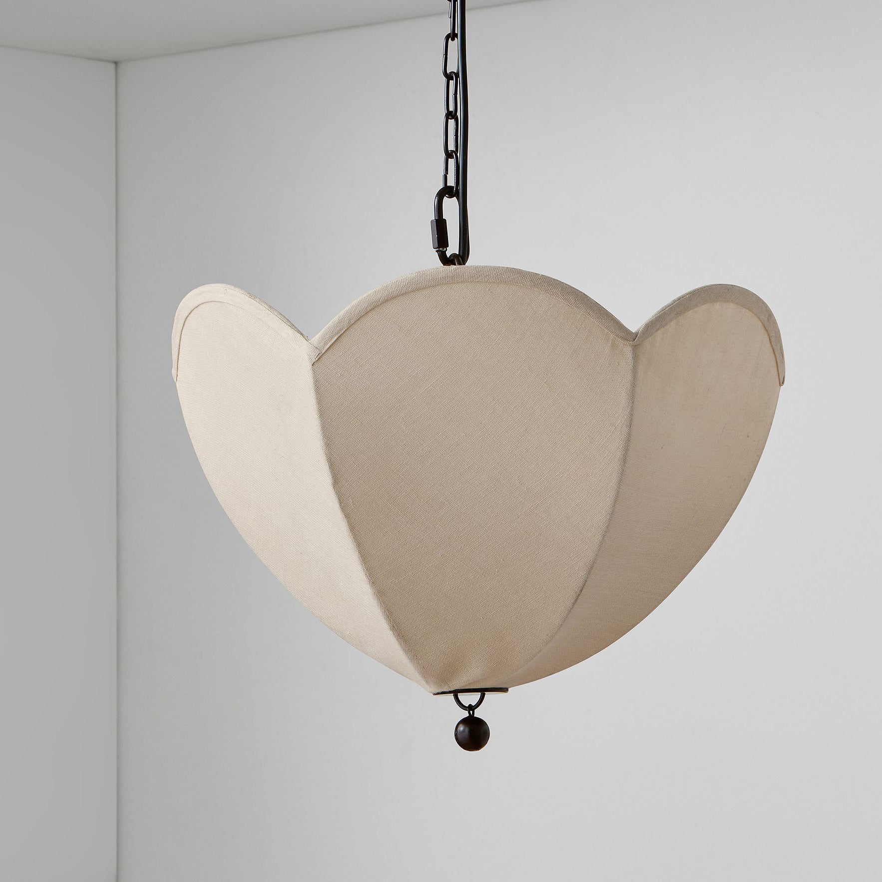 Cimararae Vintage Scoop Metal Fabric Pendant Lamp - Lamp Copper