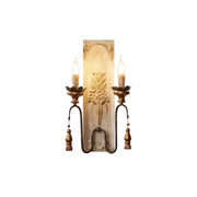 Elsoris Postmodern Luxury Wooden Metal Wall Lamp - Lamp Copper