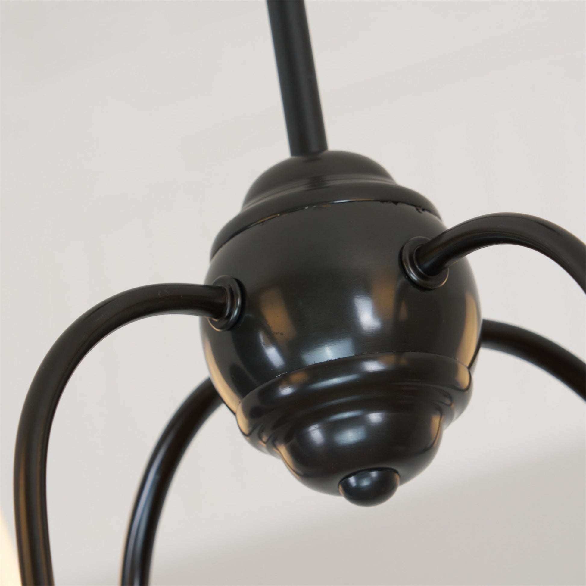 Nyshair Vintage Industrial Brass Fabric Chandelier - Lamp Copper