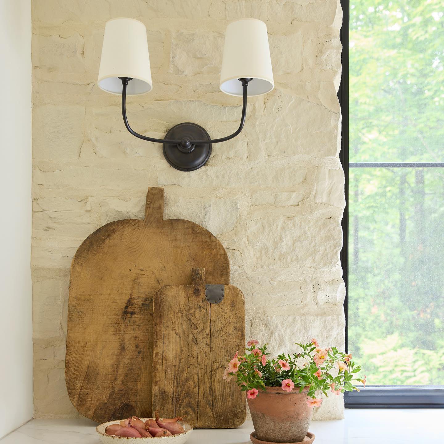 Olvaror Vintage Industrial Metal Fabric Sconce Wall Lamp - Lamp Copper