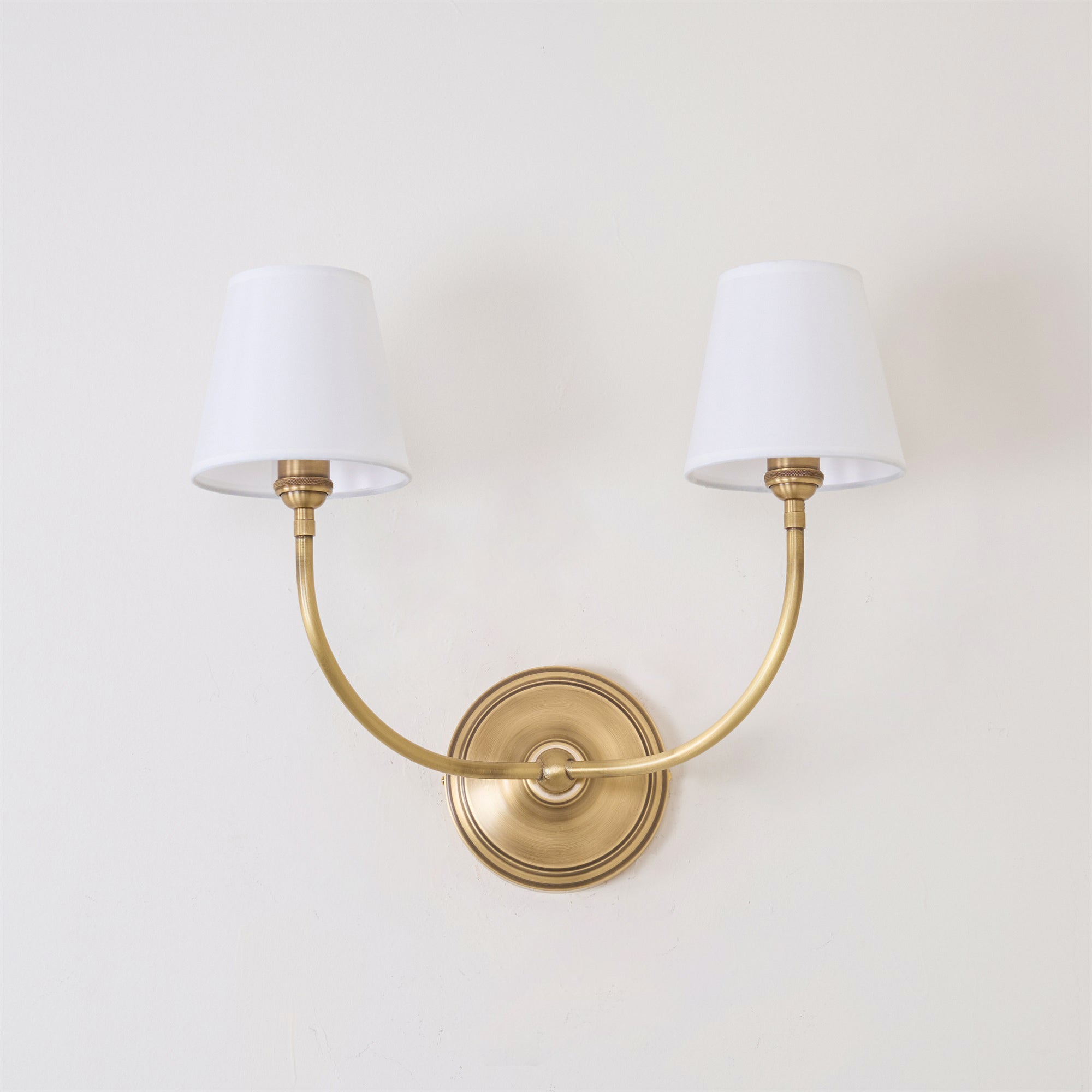 Olvaror Vintage Industrial Metal Fabric Sconce Wall Lamp - Lamp Copper