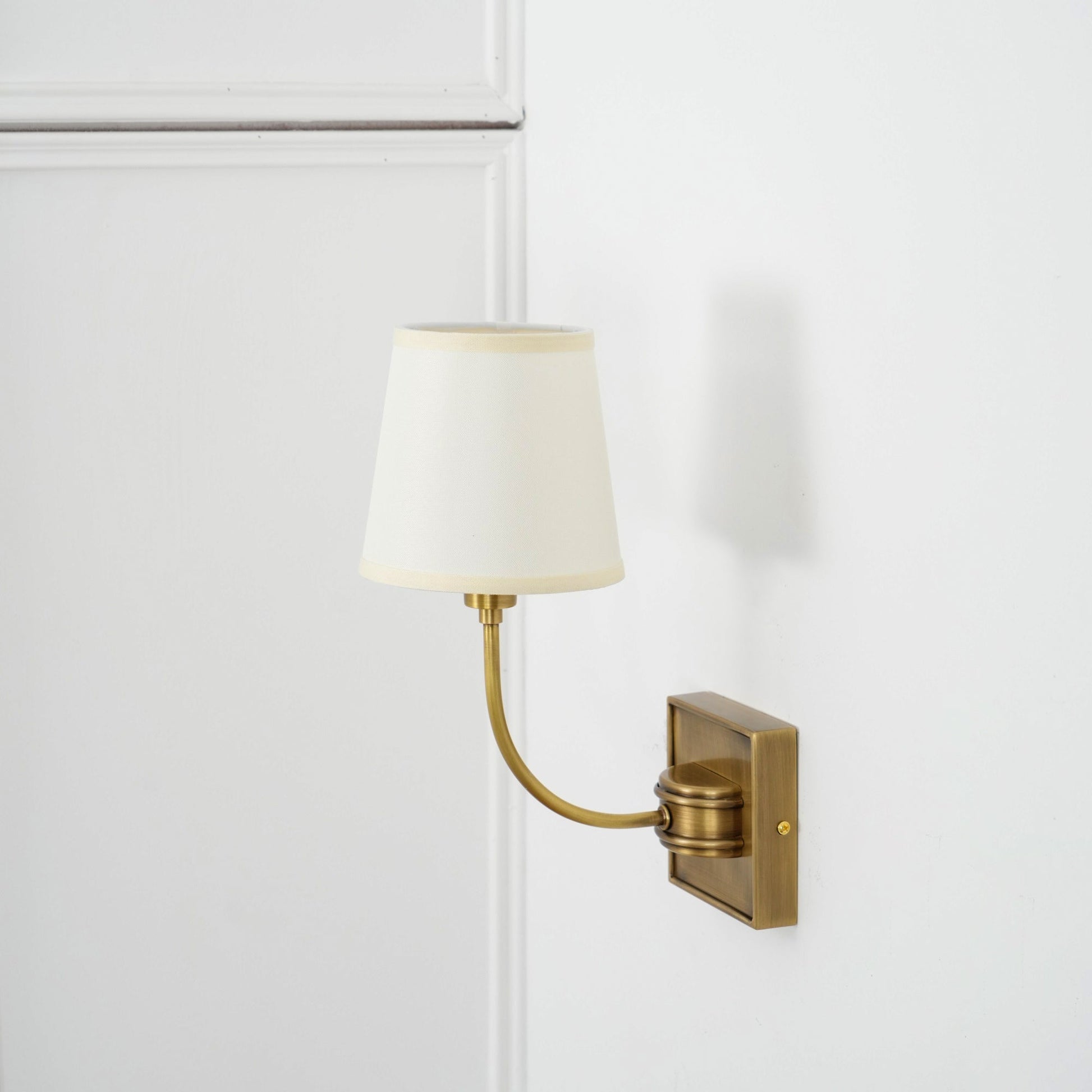 Olvaror Vintage Industrial Metal Fabric Sconce Wall Lamp - Lamp Copper