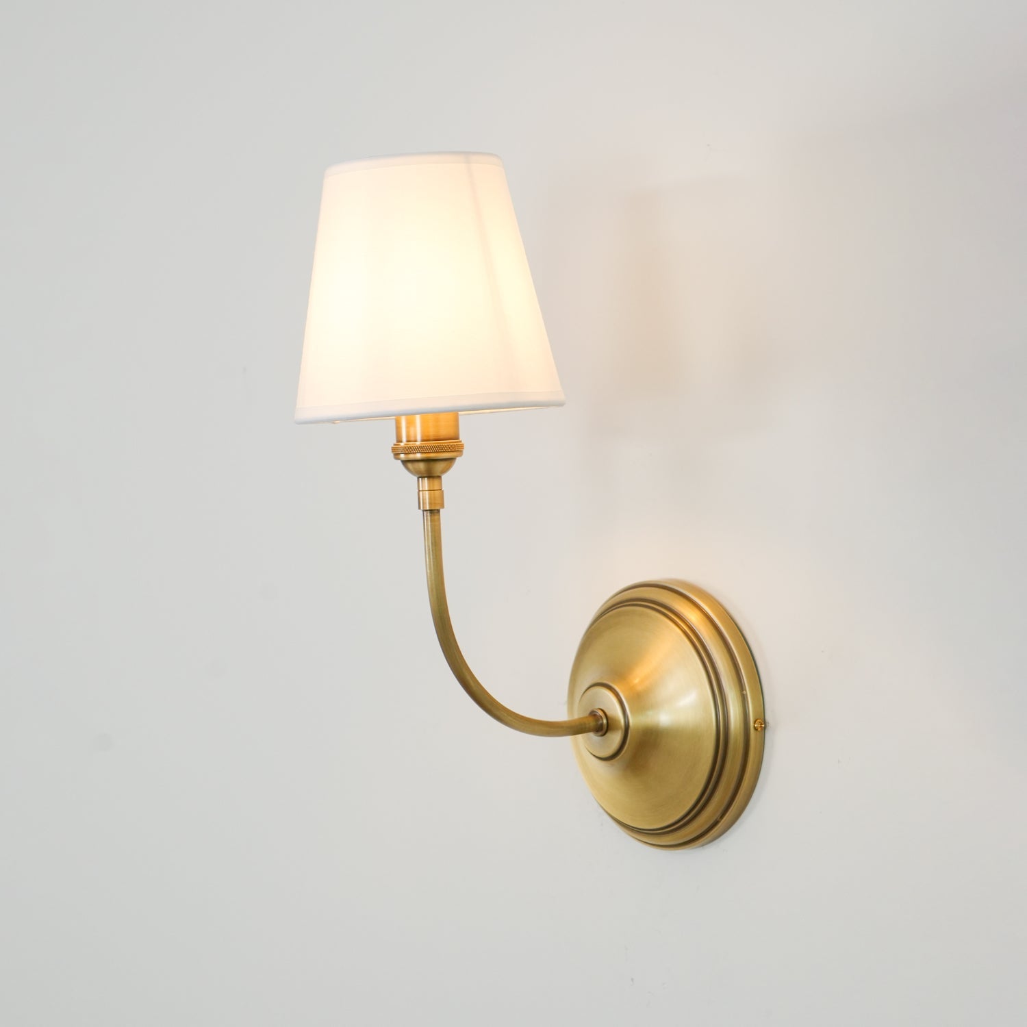 Olvaror Vintage Industrial Metal Fabric Sconce Wall Lamp - Lamp Copper