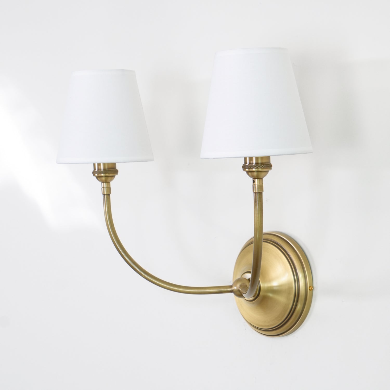 Olvaror Vintage Industrial Metal Fabric Sconce Wall Lamp - Lamp Copper