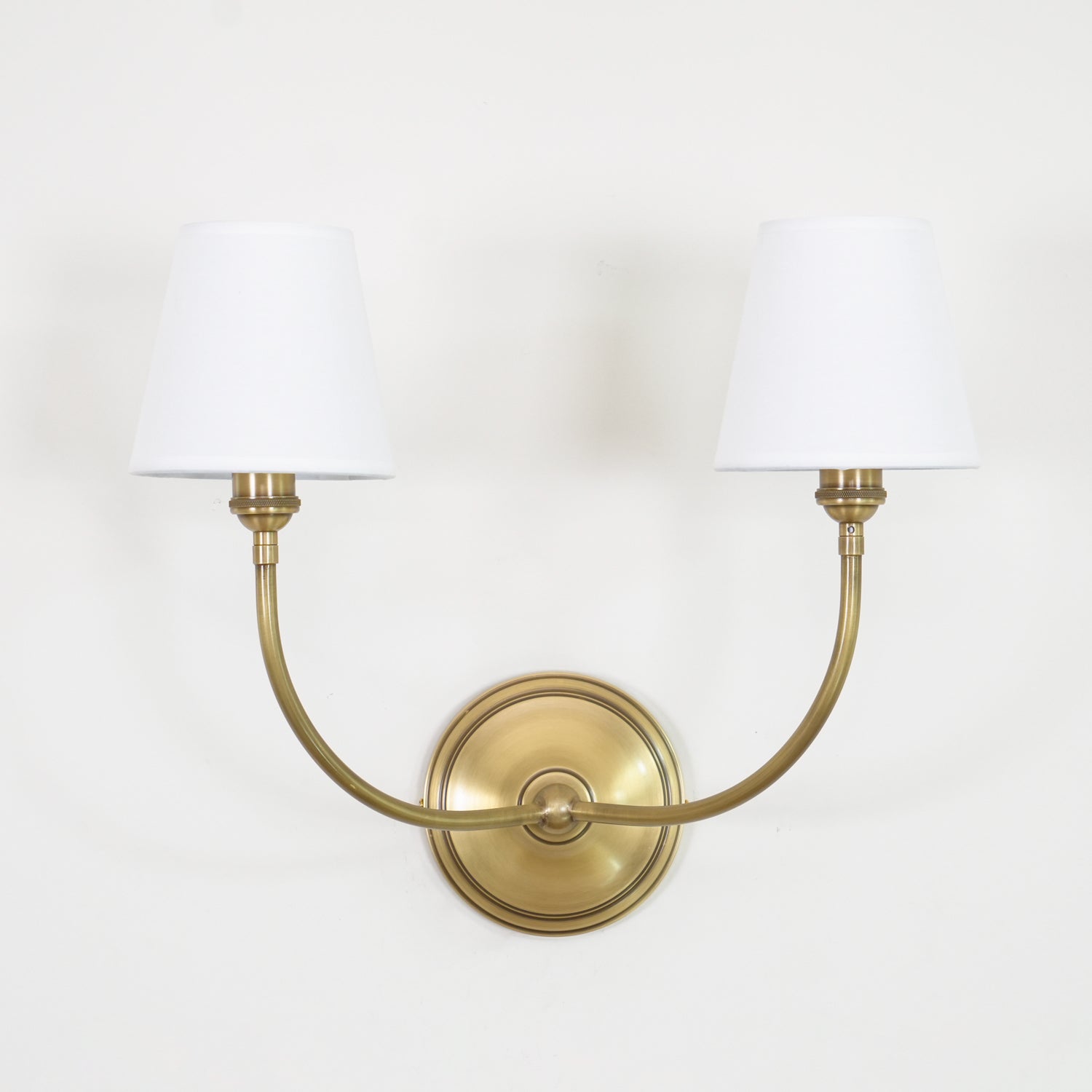 Olvaror Vintage Industrial Metal Fabric Sconce Wall Lamp - Lamp Copper