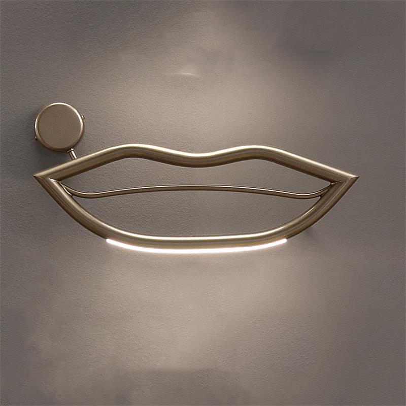 Oldore Individual Creativity Brass Glass Wall Lamp - Lamp Copper
