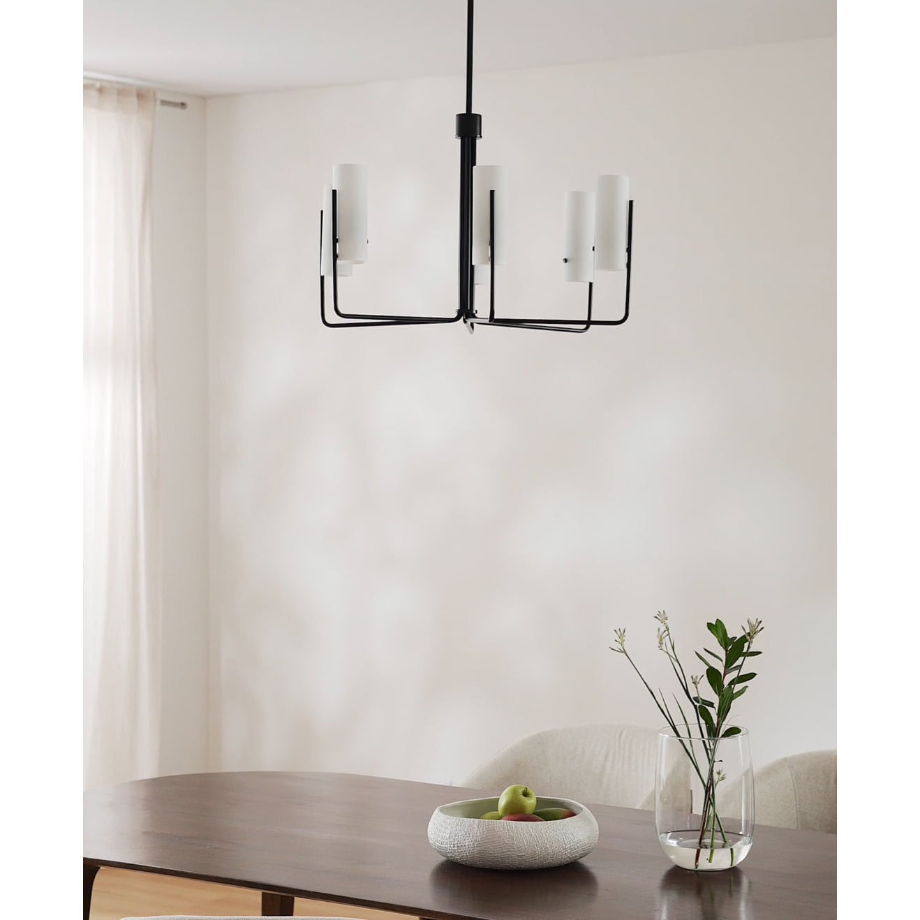 Ivraeus Vintage Industrial Brass Glass Chandelier - Lamp Copper