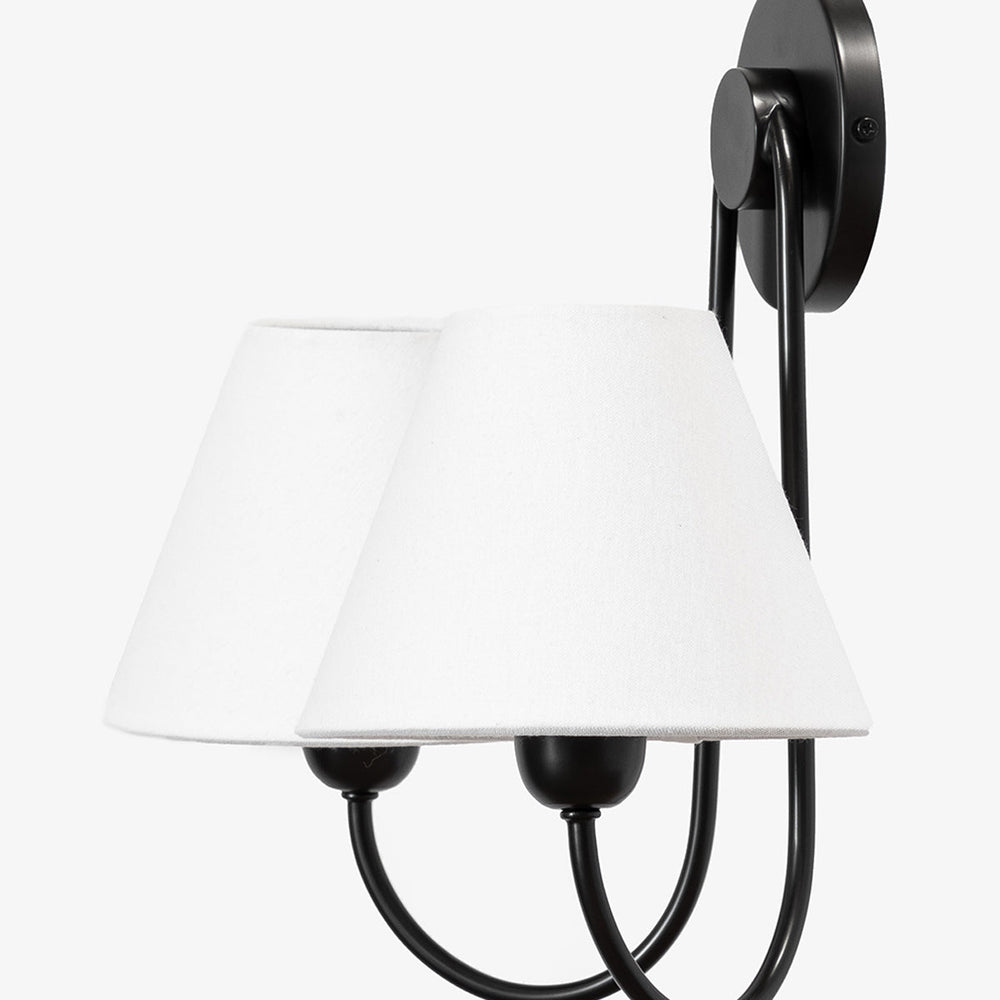 Clover Double Swoop Sconce