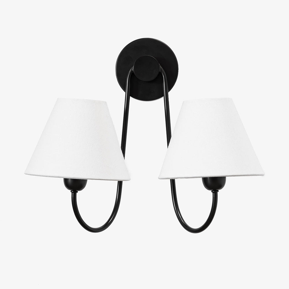 Clover Double Swoop Sconce