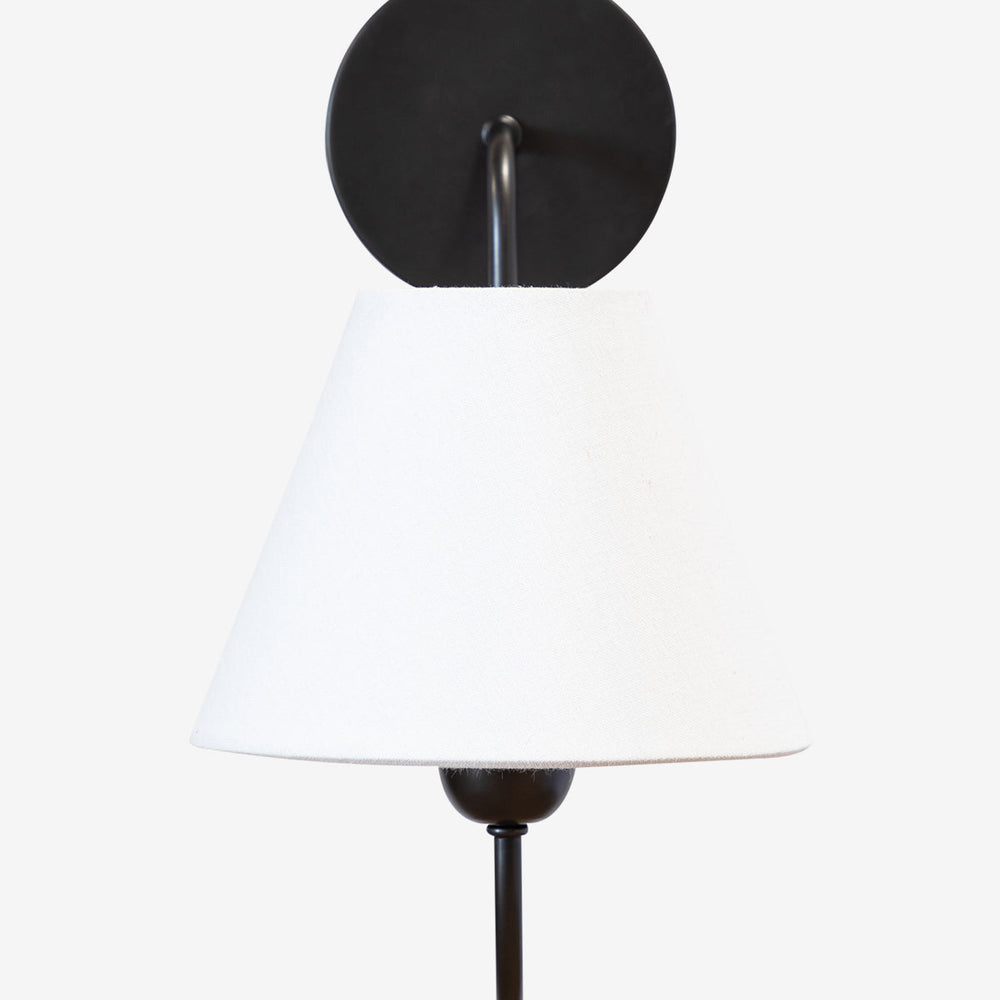 Rose Single Swoop Sconce