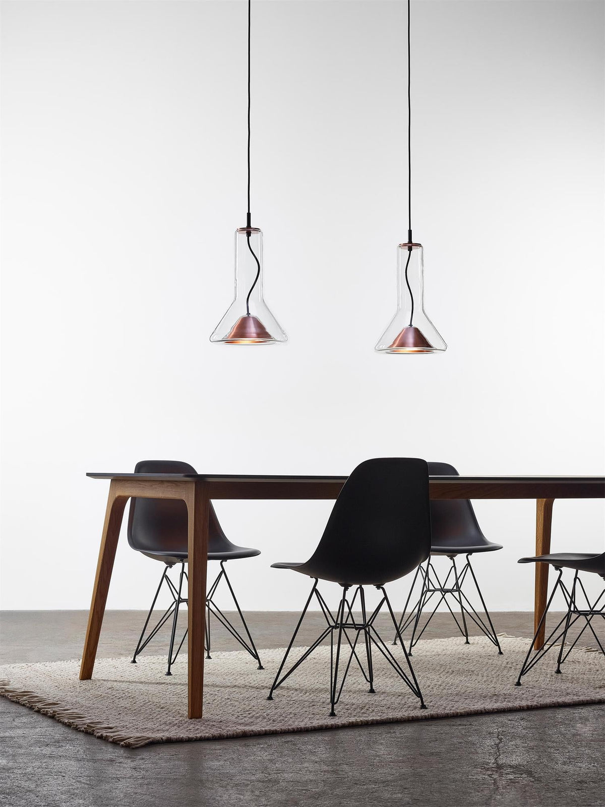 Pendant Light Modern Minimalist Living Room | Lamp Copper