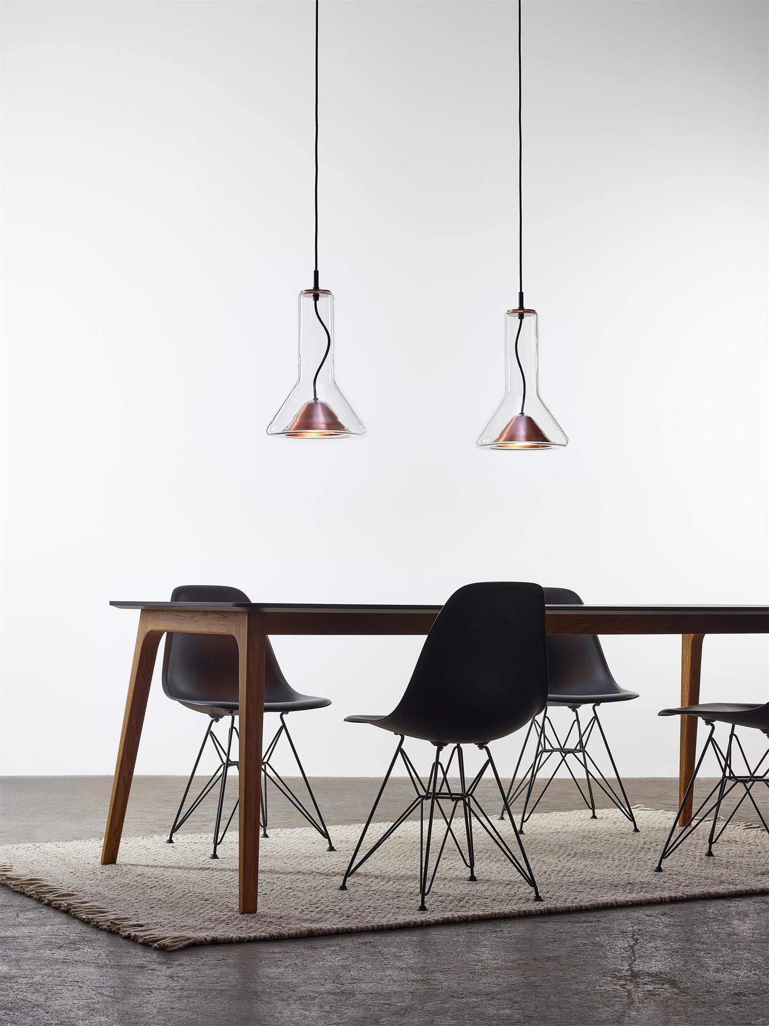 Nyzorora Modern Minimalist Metal Pendant Light - Lamp Copper