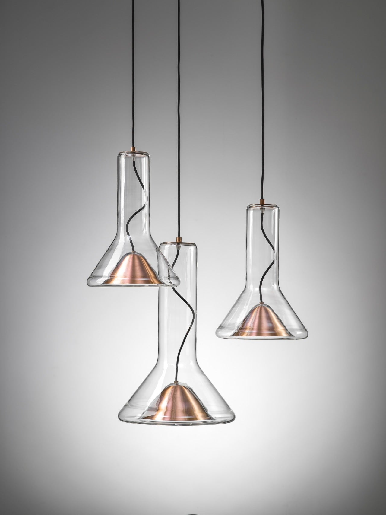 Nyzorora Modern Minimalist Metal Pendant Light - Lamp Copper