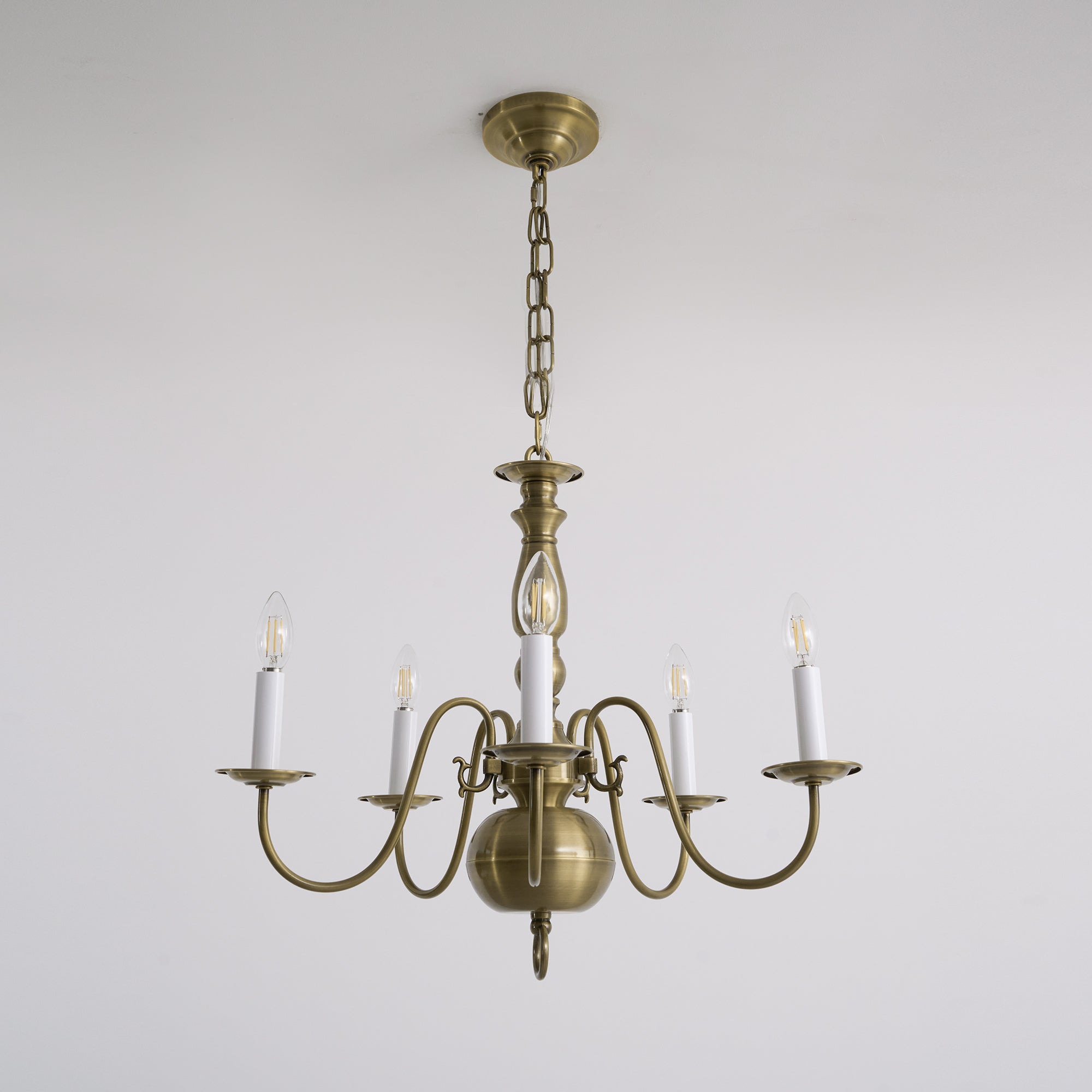 Mydorisra Vintage Industrial Metal Chandelier - Lamp Copper