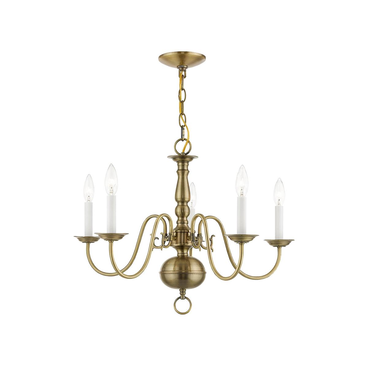 Mydorisra Vintage Industrial Metal Chandelier - Lamp Copper