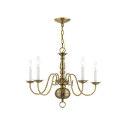Mydorisra Vintage Industrial Metal Chandelier - Lamp Copper