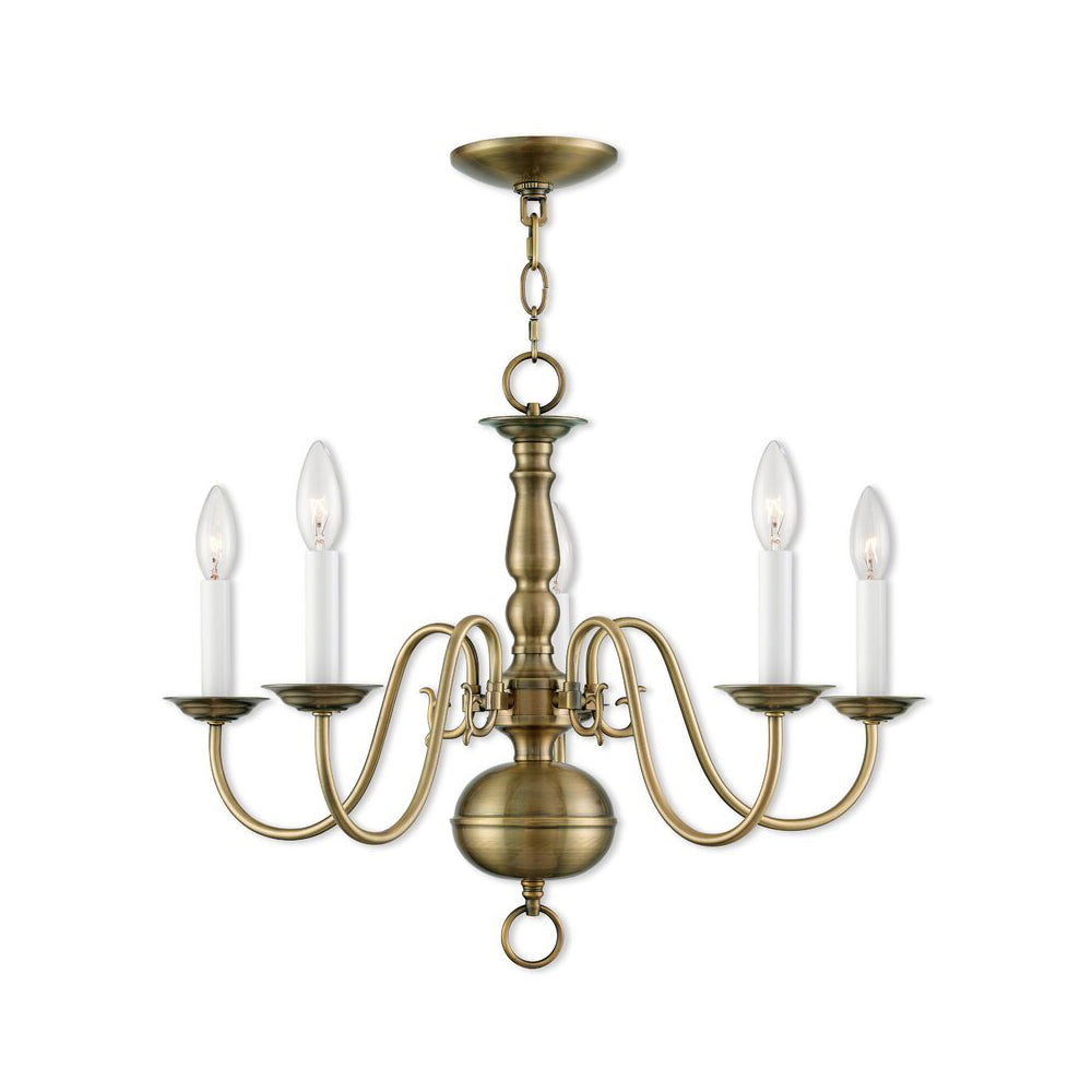 Mydorisra Vintage Industrial Metal Chandelier - Lamp Copper