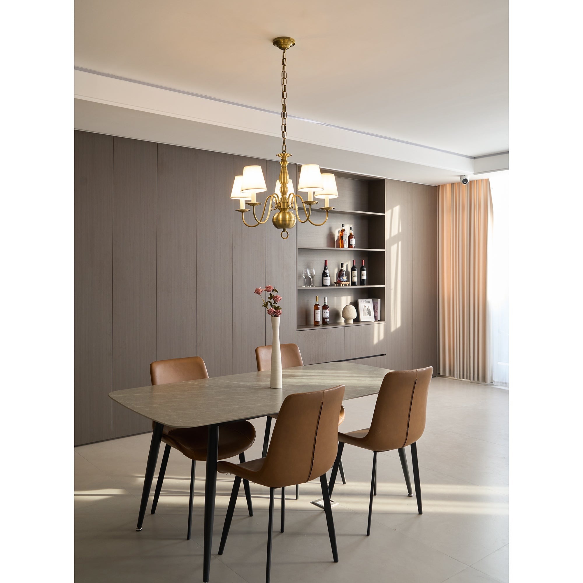 Mydorisra Vintage Industrial Metal Chandelier - Lamp Copper