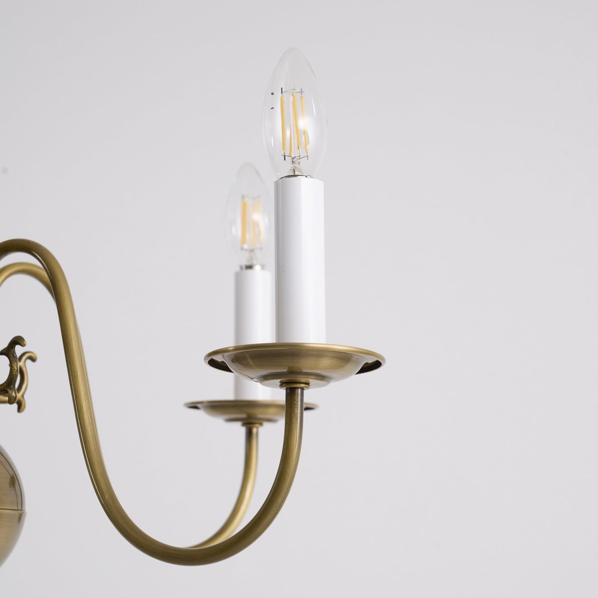 Mydorisra Vintage Industrial Metal Chandelier - Lamp Copper