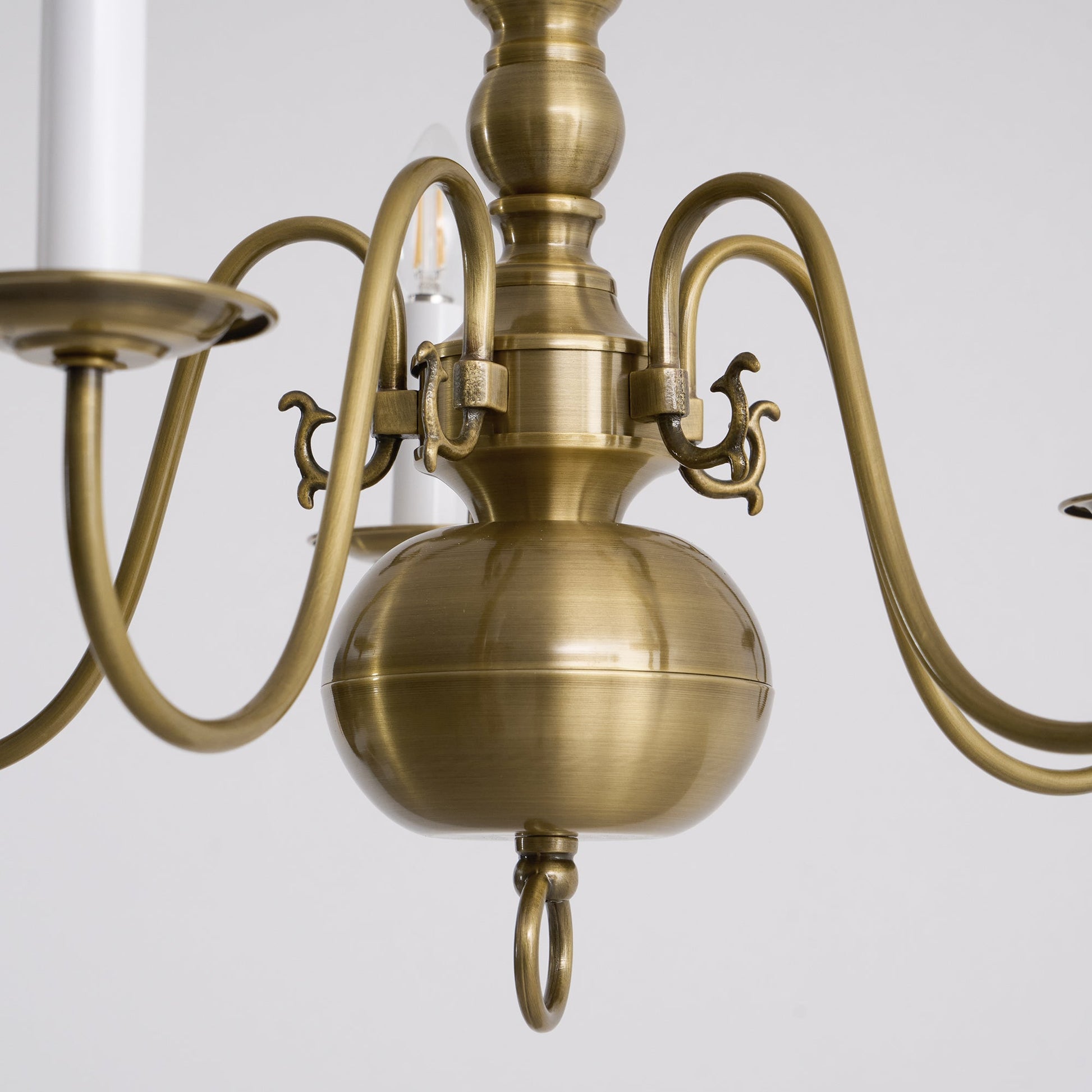 Mydorisra Vintage Industrial Metal Chandelier - Lamp Copper