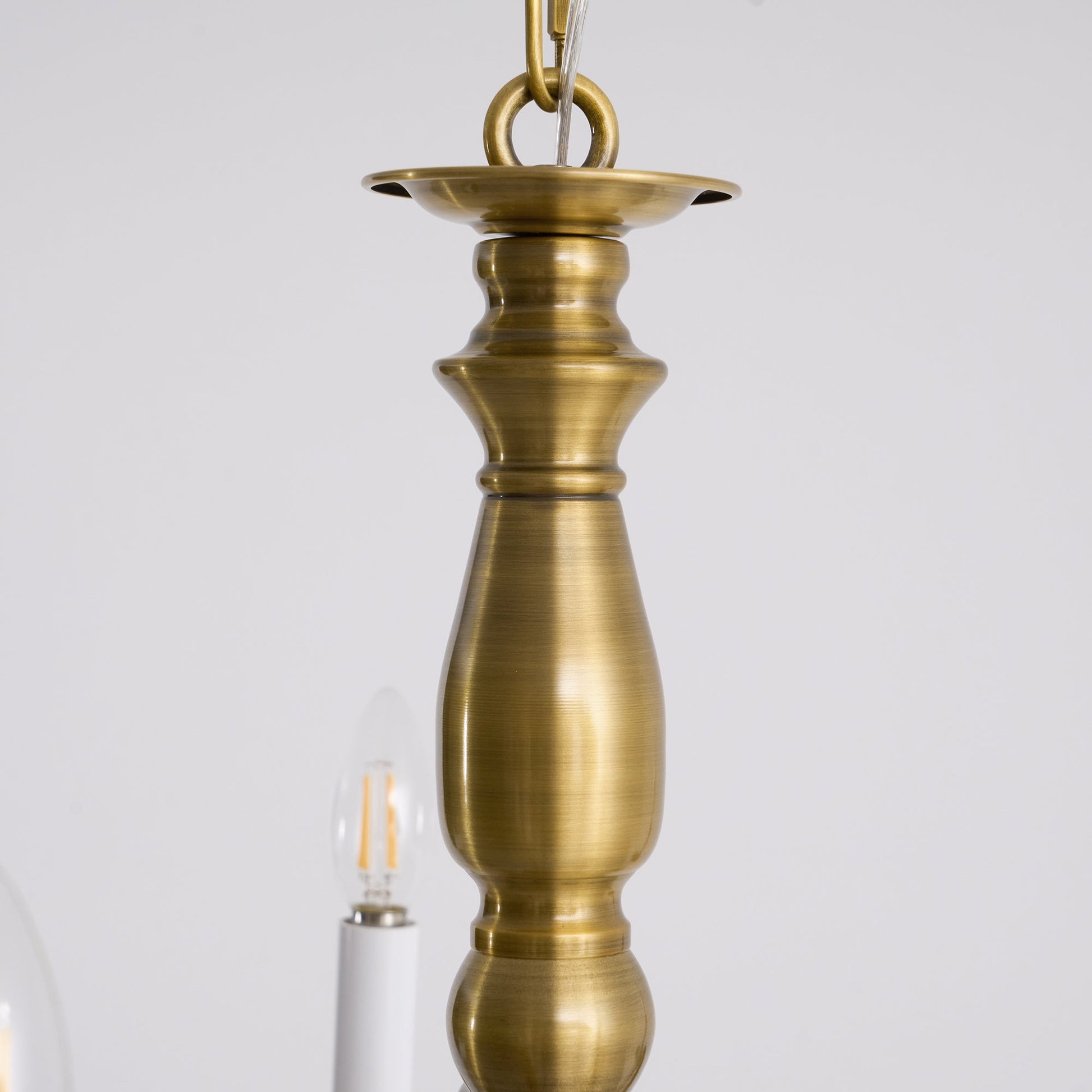 Mydorisra Vintage Industrial Metal Chandelier - Lamp Copper