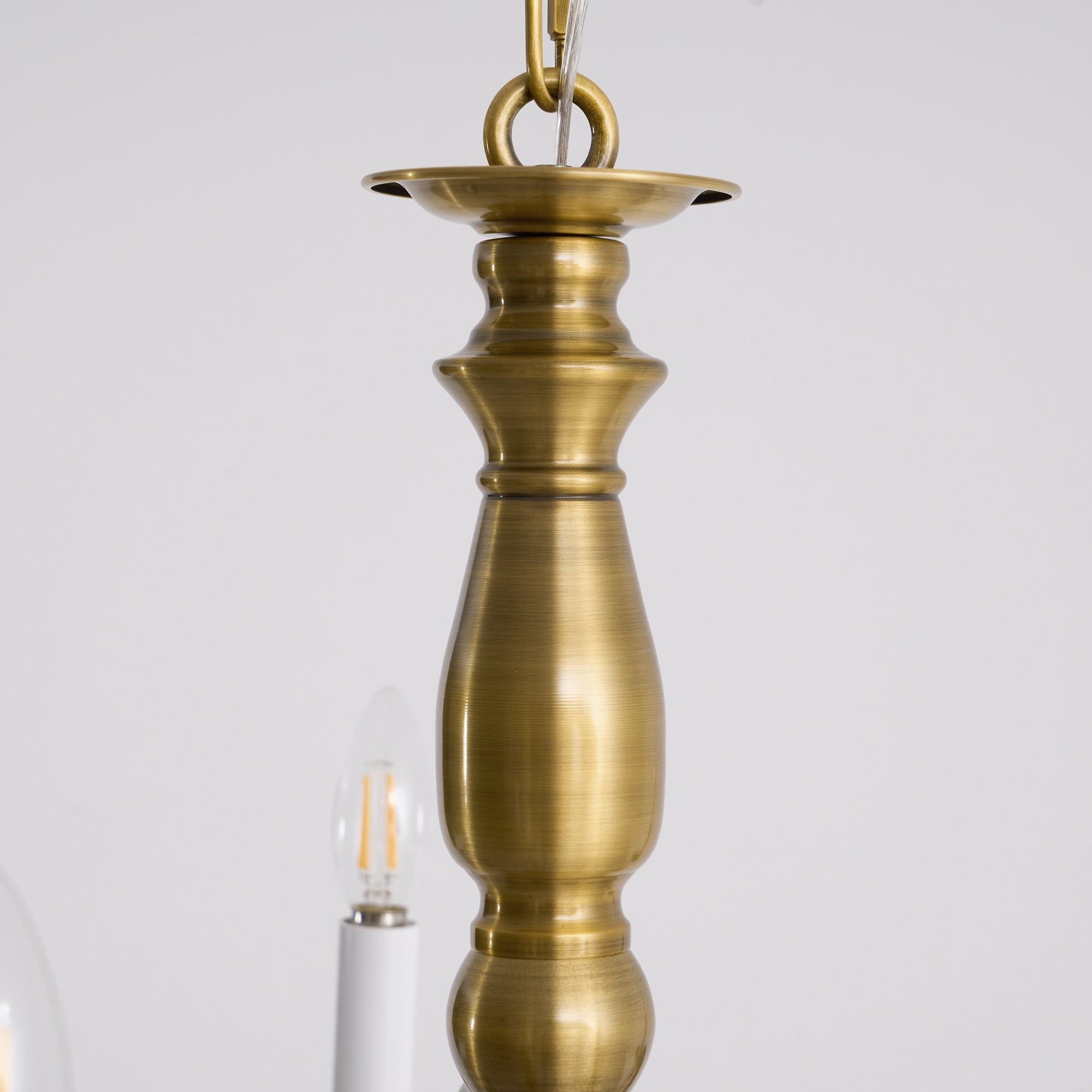 Mydorisra Vintage Industrial Metal Chandelier - Lamp Copper