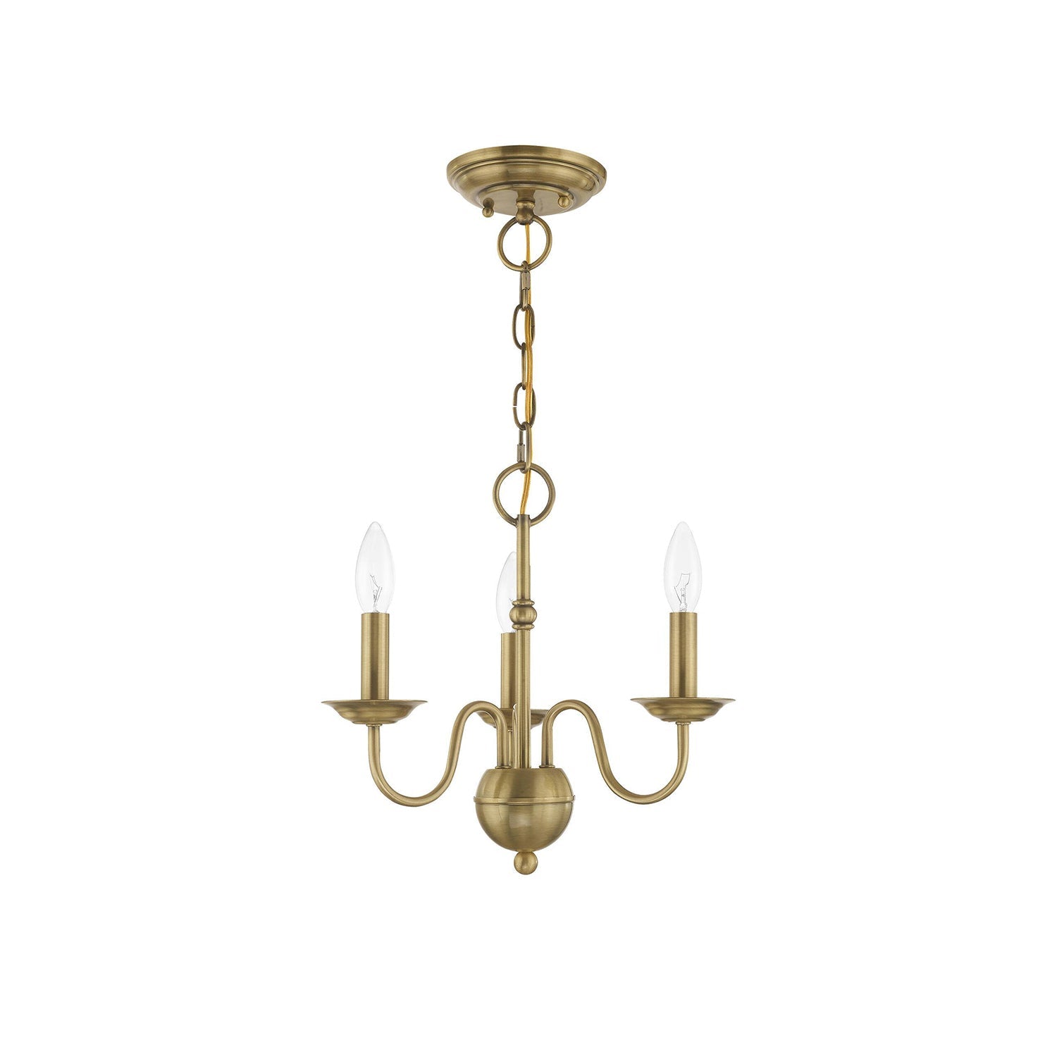 Avvarir Vintage Industrial Brass Metal Chandelier - Lamp Copper