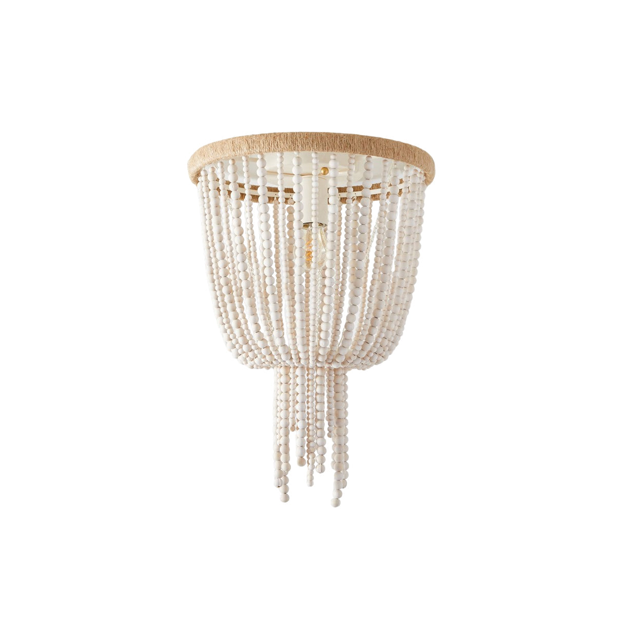 Ildvuvyn Modern Beaded Metal Rope Ceiling Lamp