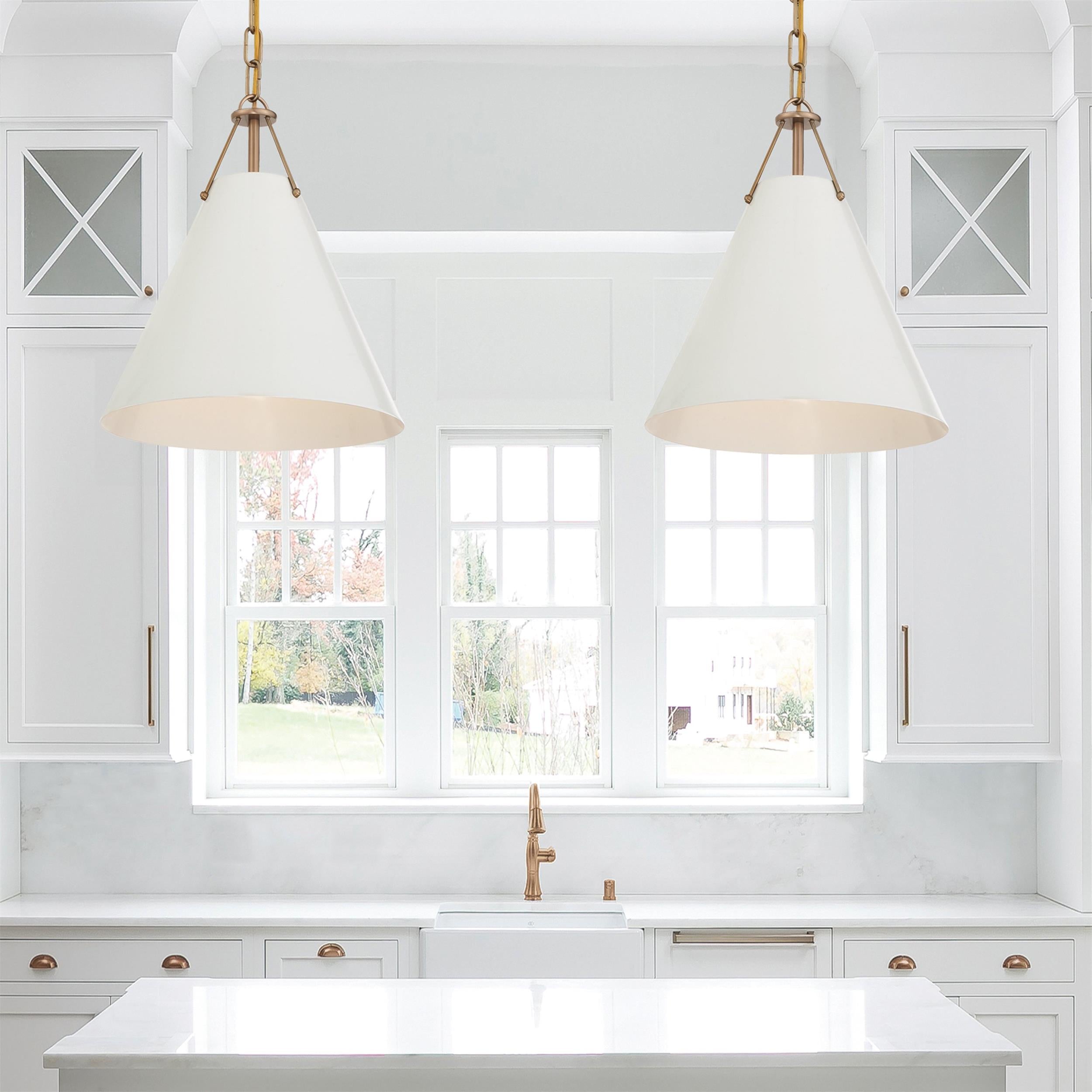 Itale Modern Minimalist Metal Pendant Lamp - Lamp Copper