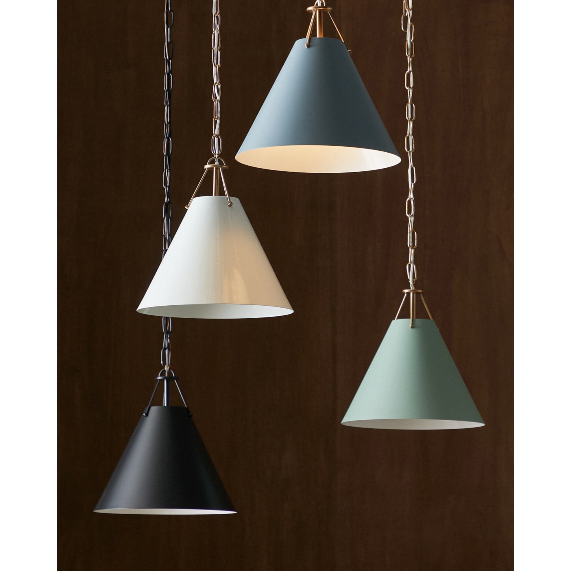 Itale Modern Minimalist Metal Pendant Lamp - Lamp Copper