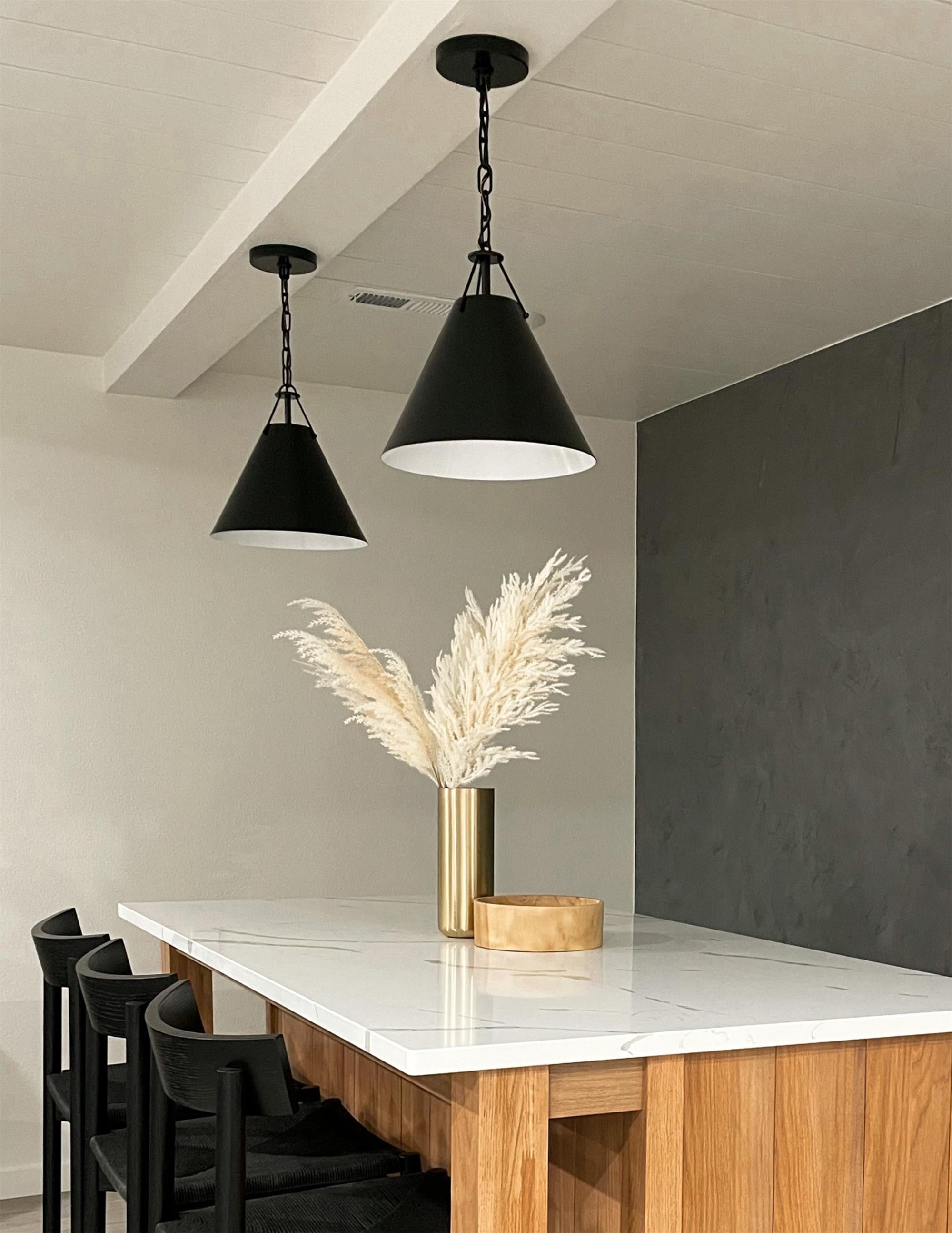 Itale Modern Minimalist Metal Pendant Lamp - Lamp Copper