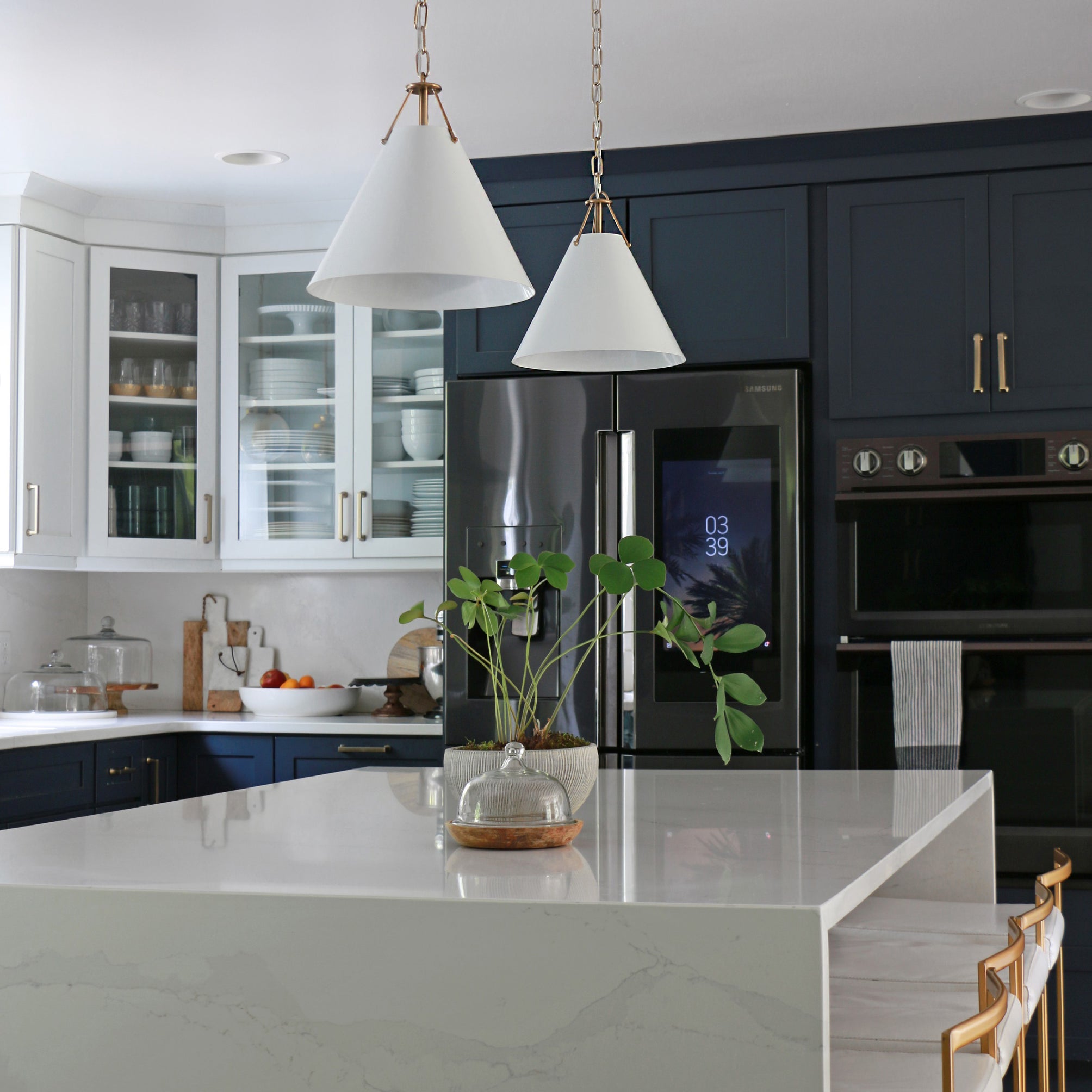 Itale Modern Minimalist Metal Pendant Lamp - Lamp Copper