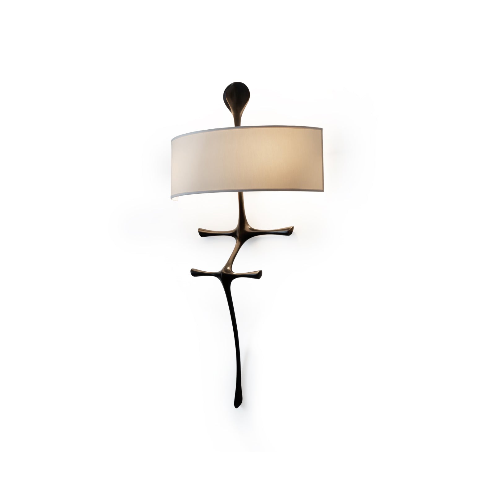 Iliror Premium Nordic Metal Fabric Wall Lamp - Lamp Copper