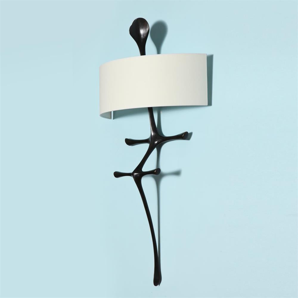 Iliror Premium Nordic Metal Fabric Wall Lamp - Lamp Copper