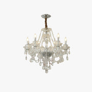 Silva French Crystal Metal Chandelier Living Room Dining Room - Letslighting