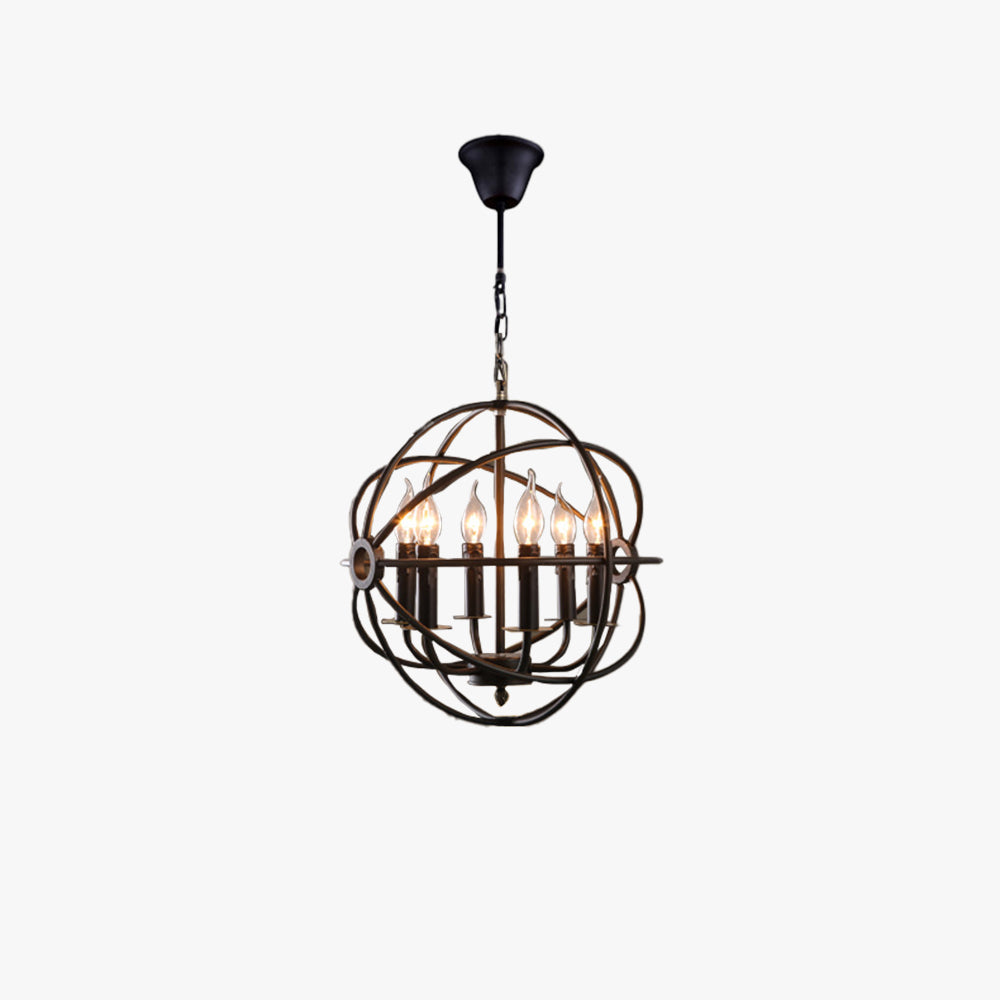Epoch American Chandelier Metal Living Room Bedroom Restaurant - Letslighting