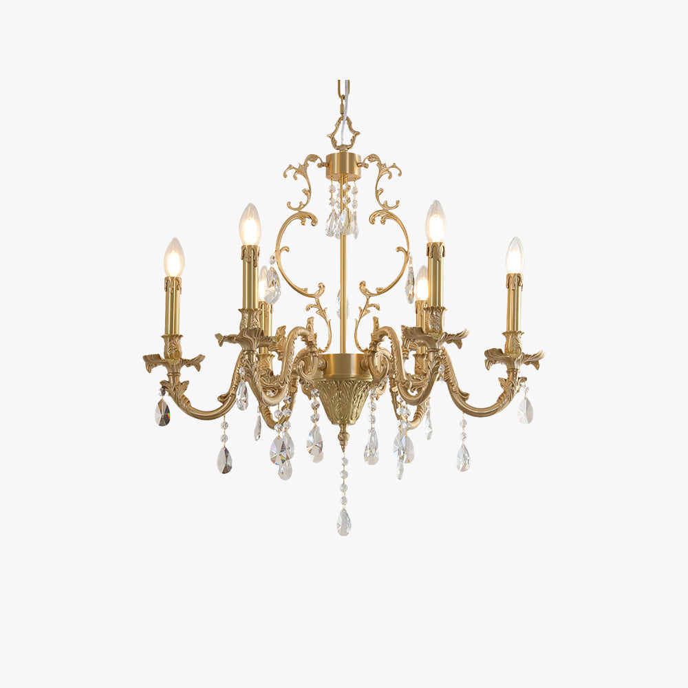 Silva Luxury Chandelier Metal Glass Living Room Dining Room - Letslighting